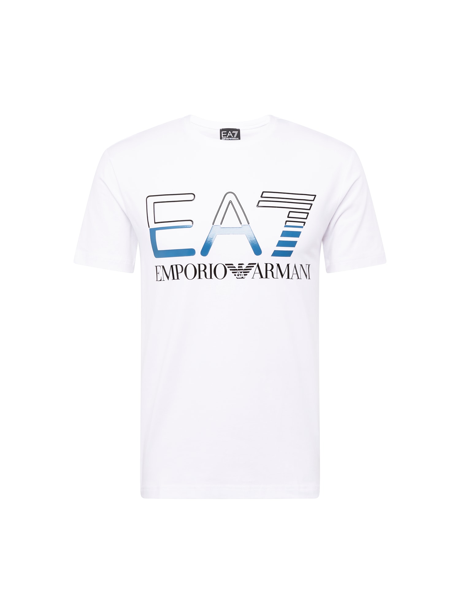 EA7 Emporio Armani Majica  modra / črna / bela