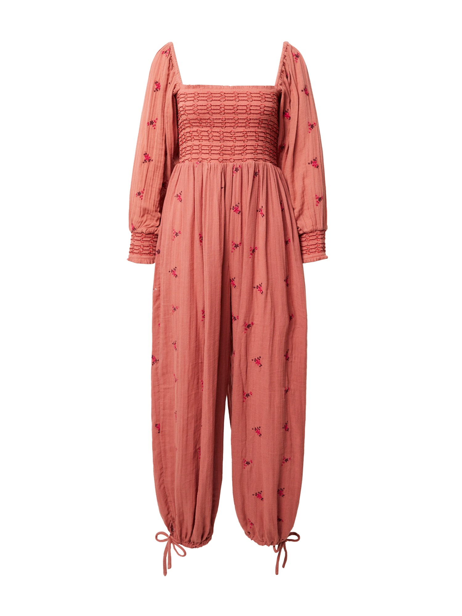 Free People Kombinezon 'DAHLIA'  pastelno rdeča