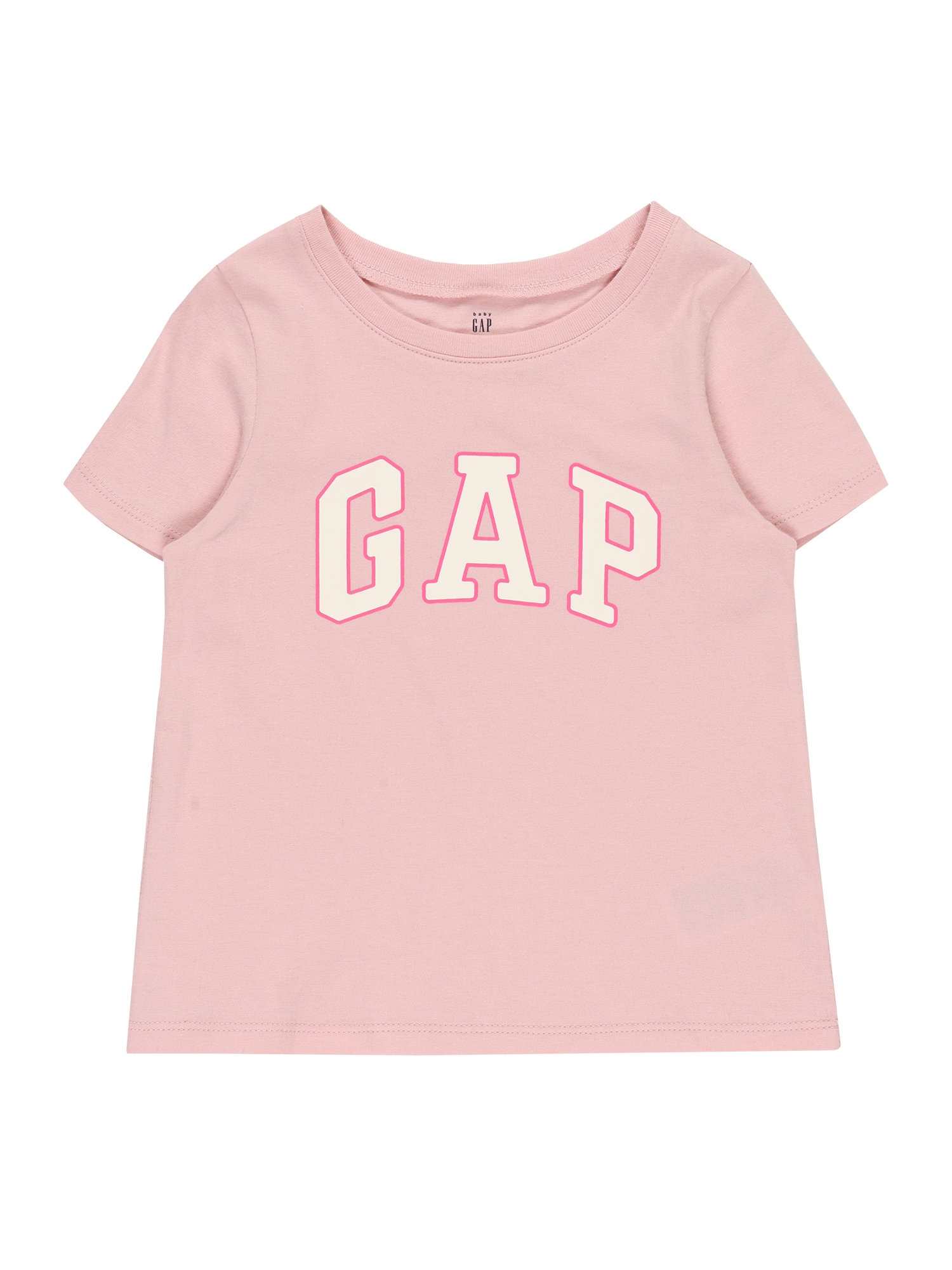 GAP Majica  roza / roza / bela
