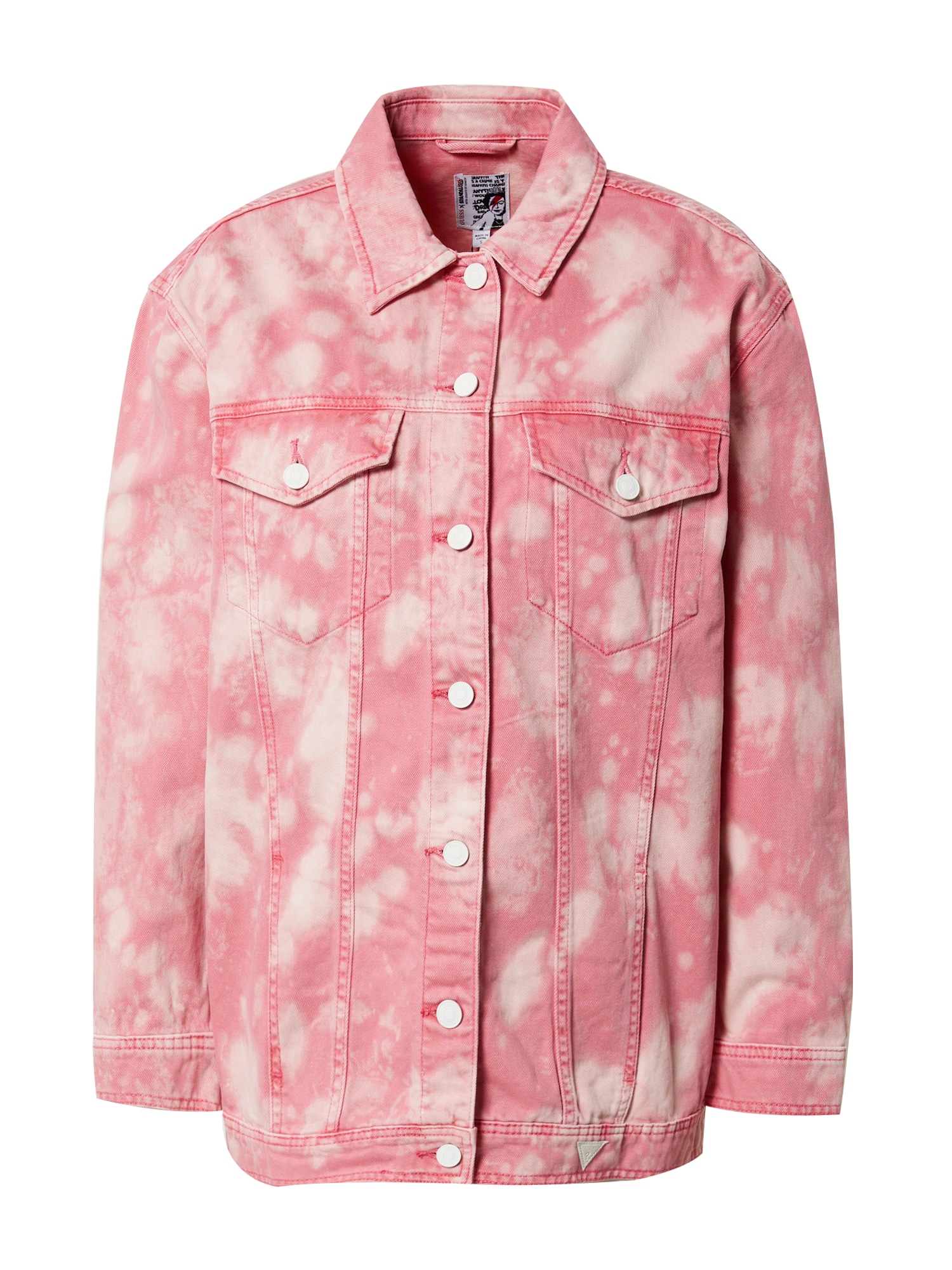 GUESS Prehodna jakna 'Laney'  roza / staro roza