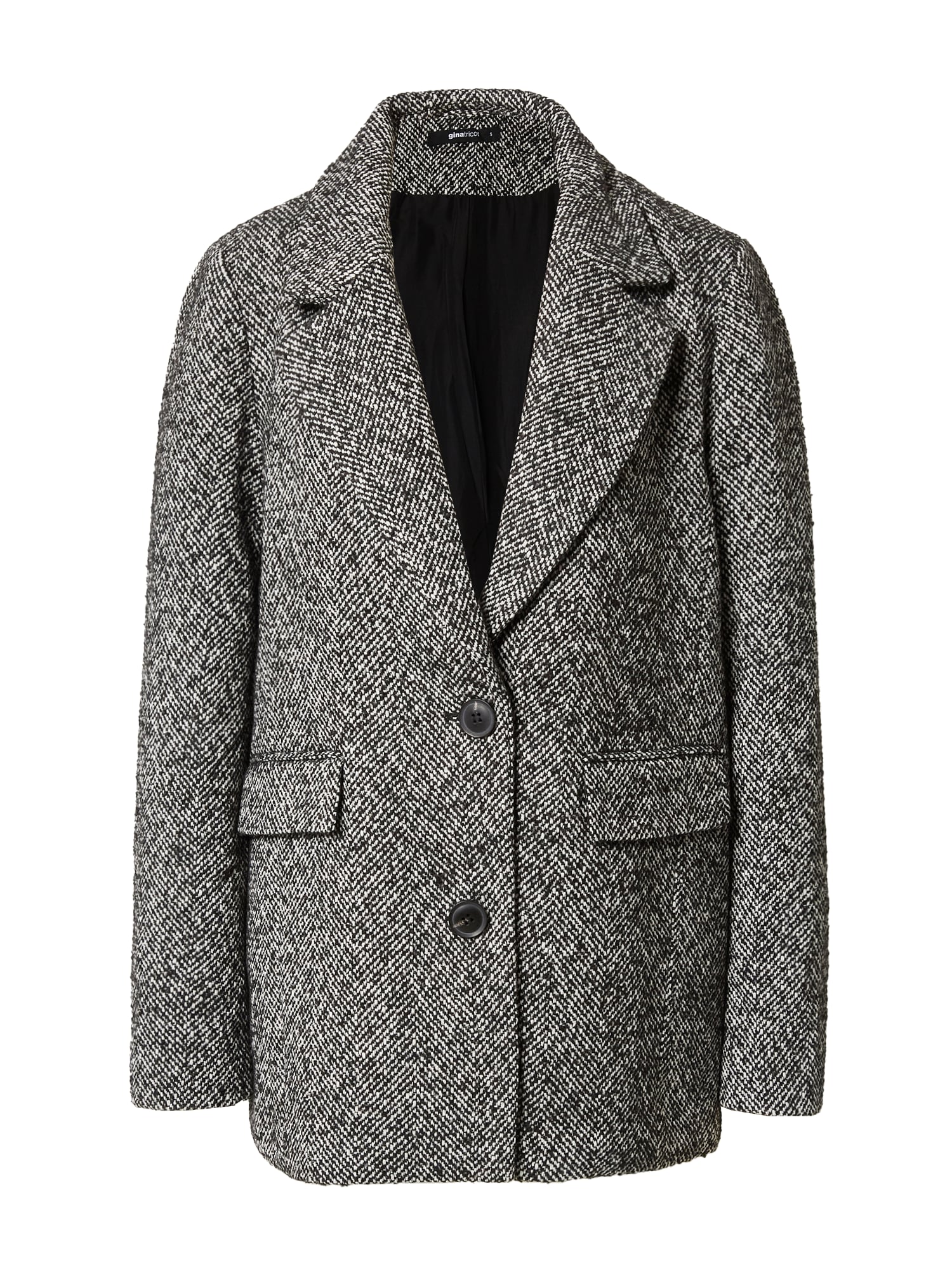 Gina Tricot Blazer 'Miranda'  črna / bela