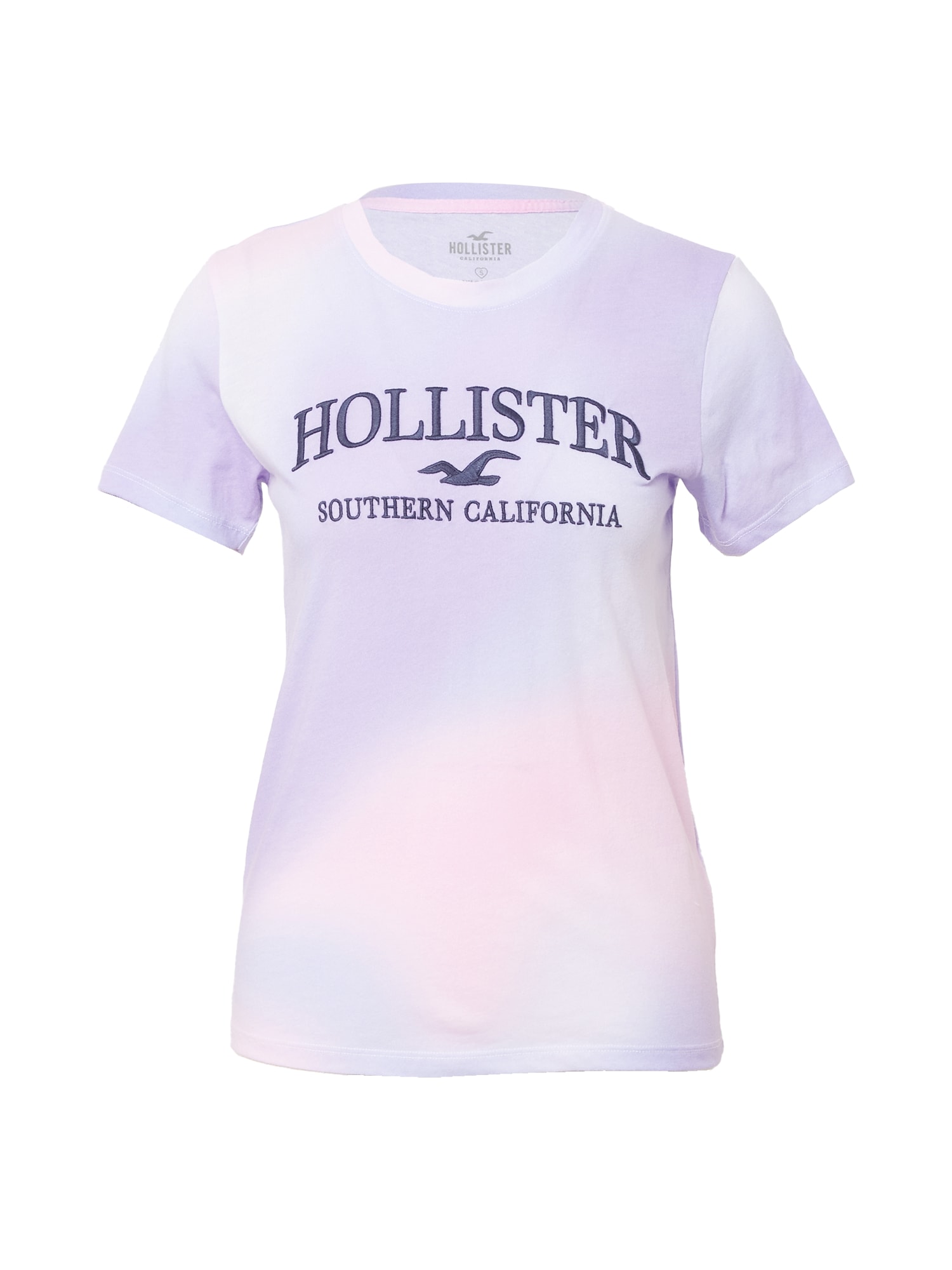 HOLLISTER Majica  nočno modra / lila / roza
