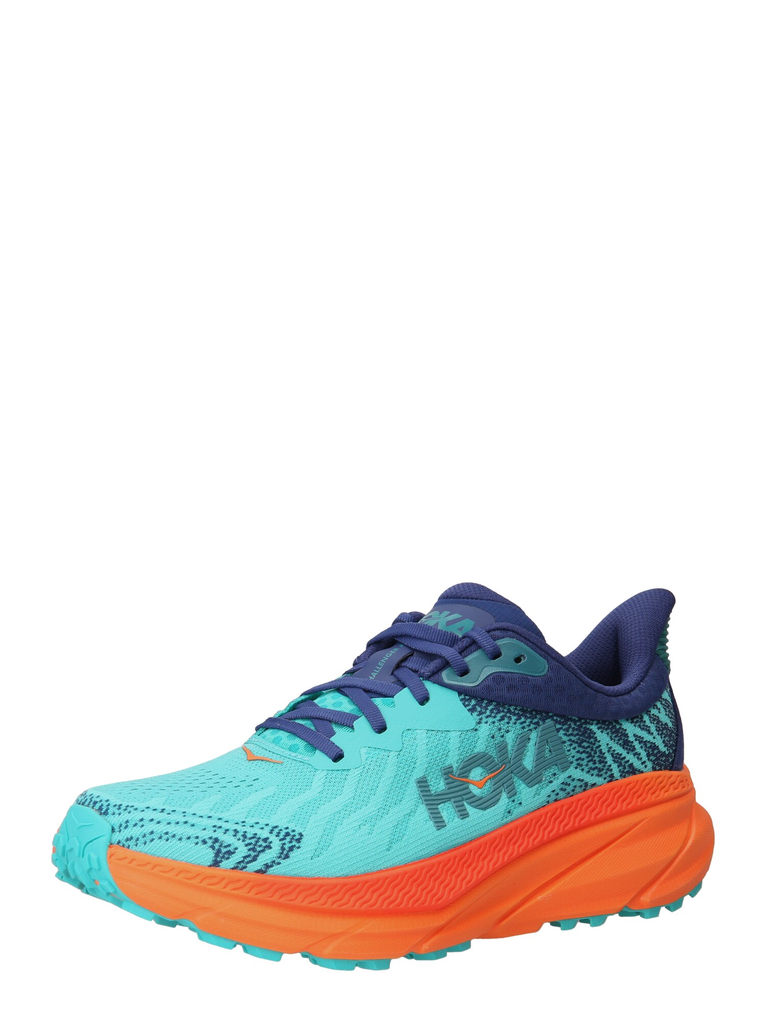 Hoka One One Športni čevelj 'CHALLENGER'  mornarska / žad / mandarina