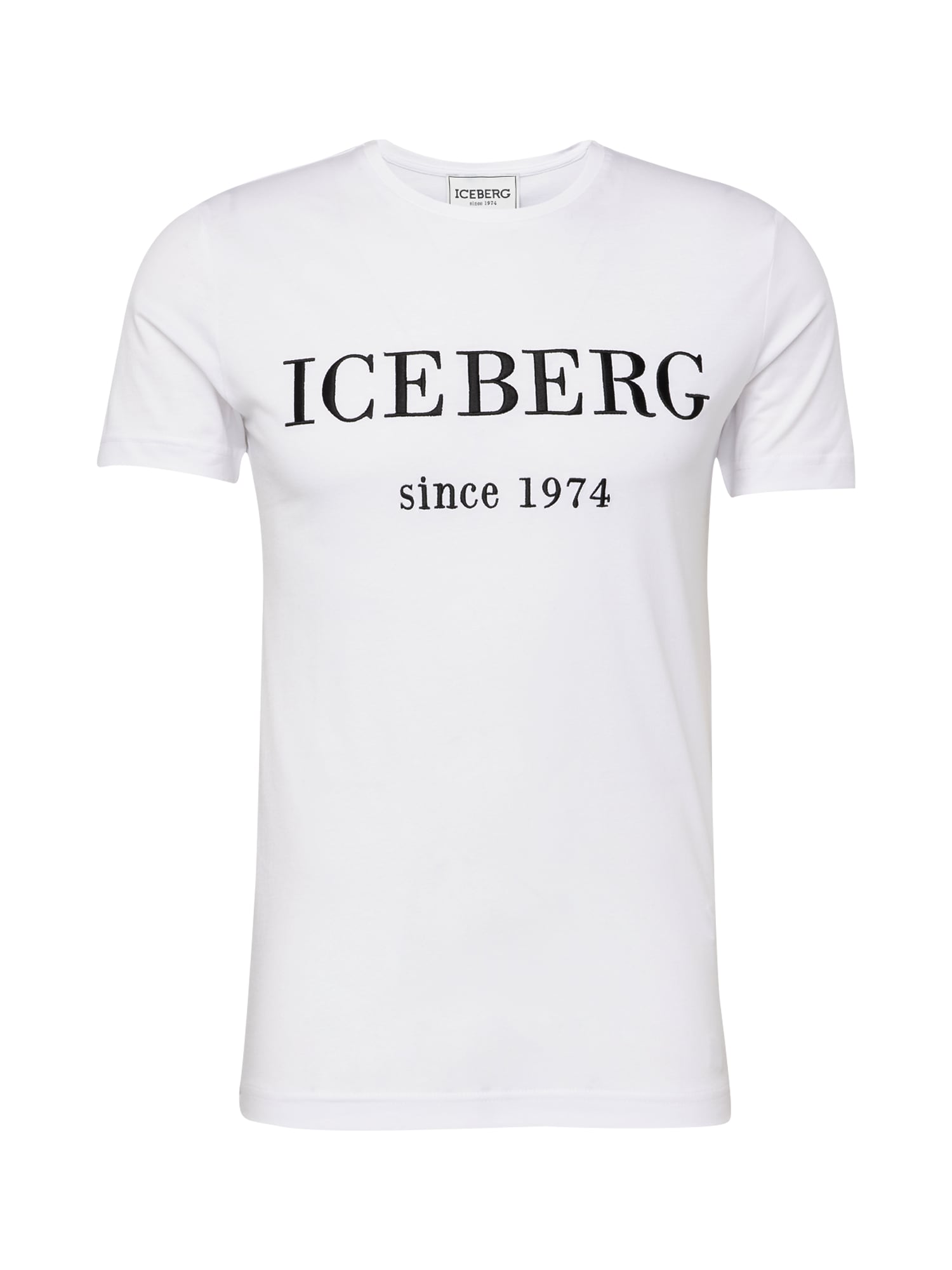 ICEBERG Majica  črna / bela