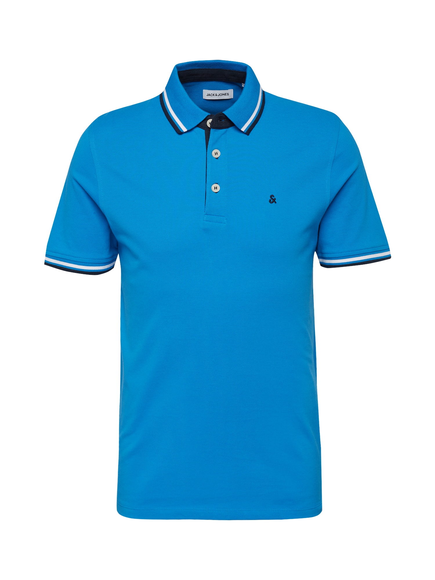 JACK & JONES Majica 'PAULOS'  modra / marine / temno zelena / bela