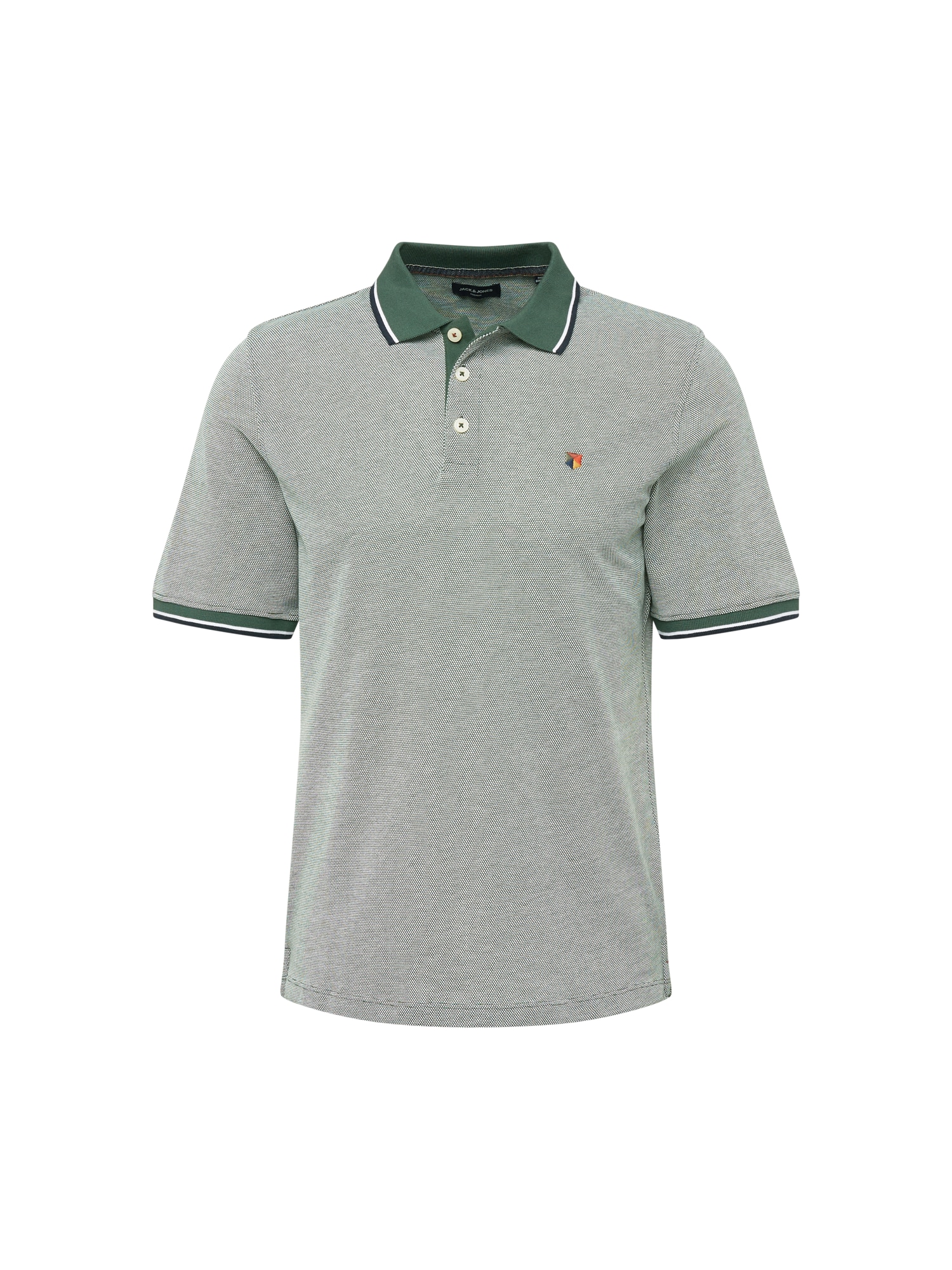 JACK & JONES Majica  rumena / zelena / oranžna / bela