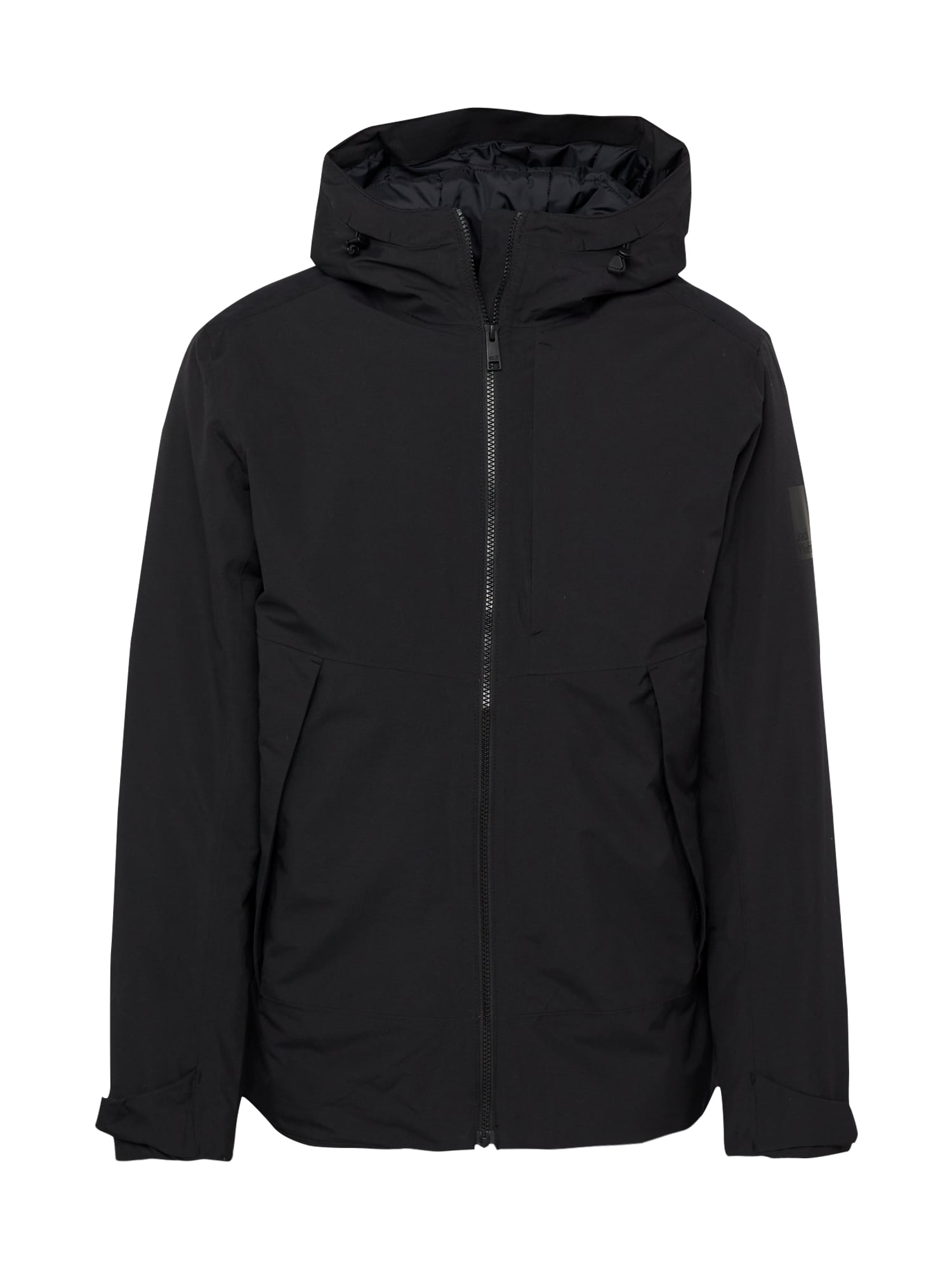 JACK WOLFSKIN Zunanja jakna 'TEMPELHOF'  črna