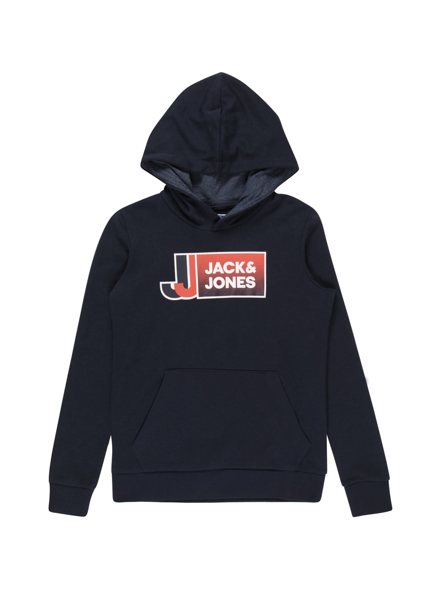 Jack & Jones Junior Majica  temno modra / rdeča / bela