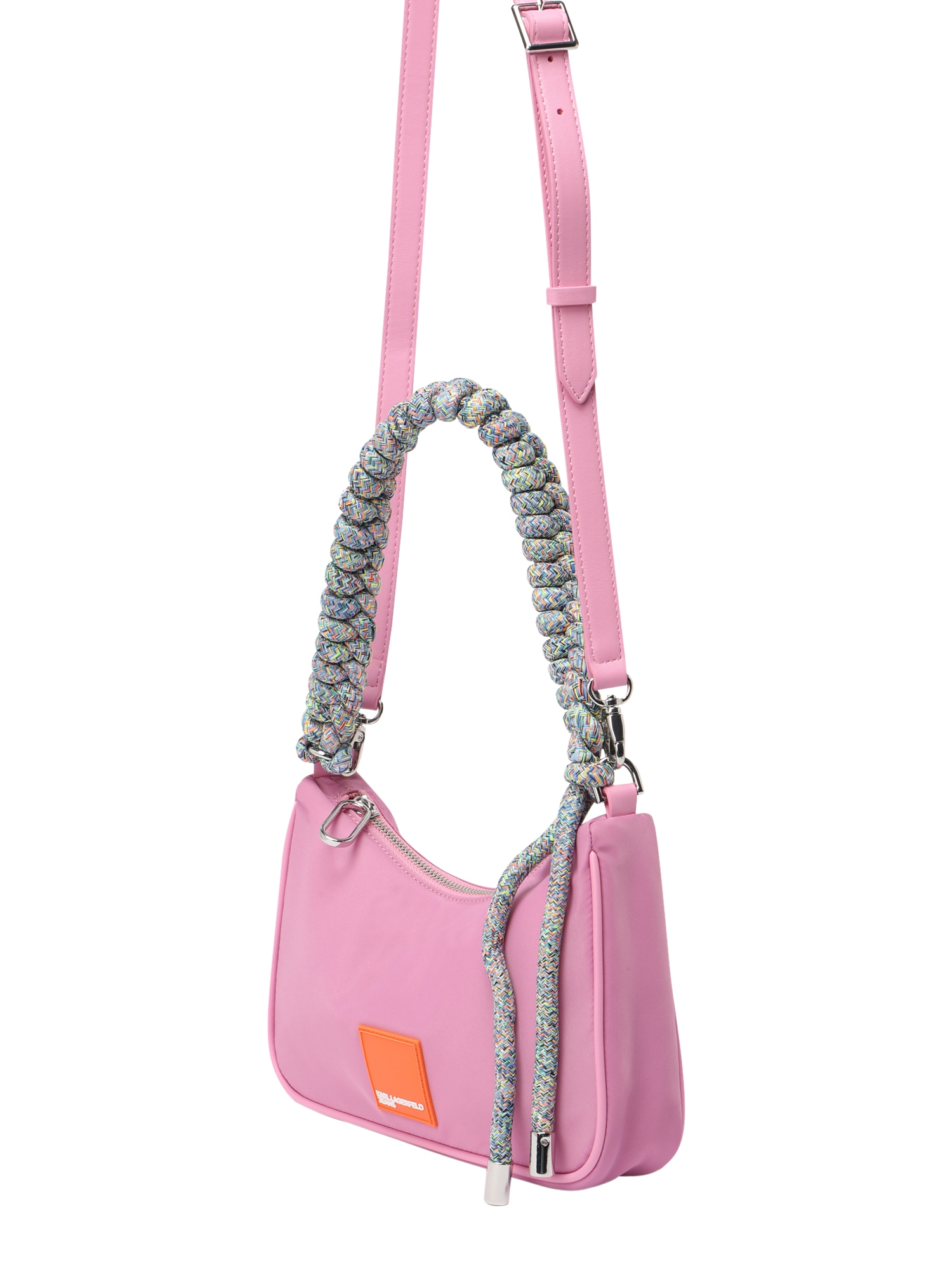 KARL LAGERFELD JEANS Ročna torbica  mešane barve / oranžna / roza / bela