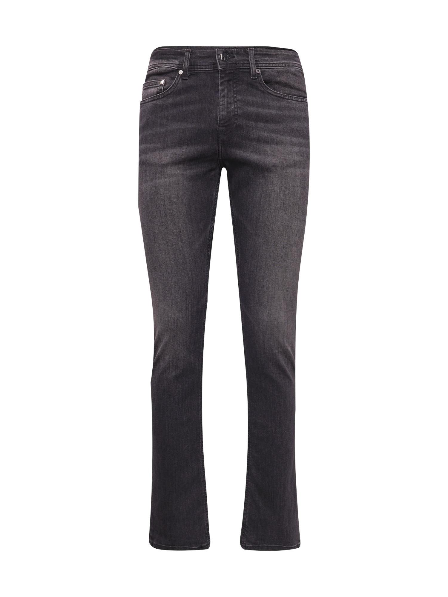 Karl Lagerfeld Kavbojke  črn denim