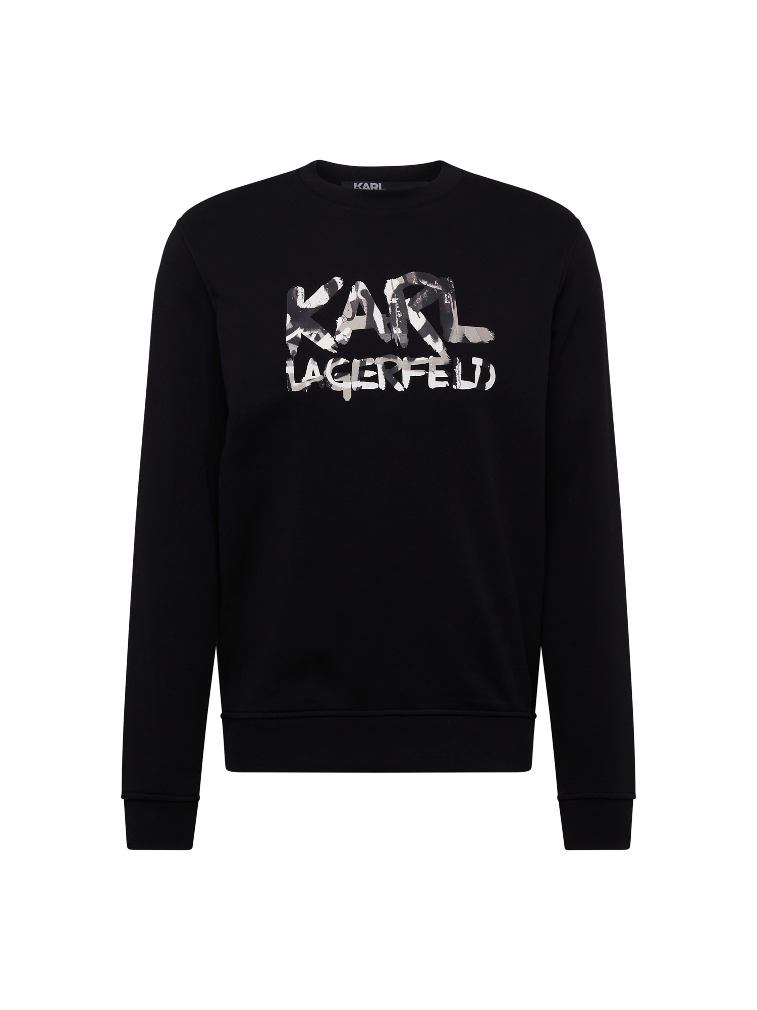 Karl Lagerfeld Majica  antracit / kamen / črna / bela