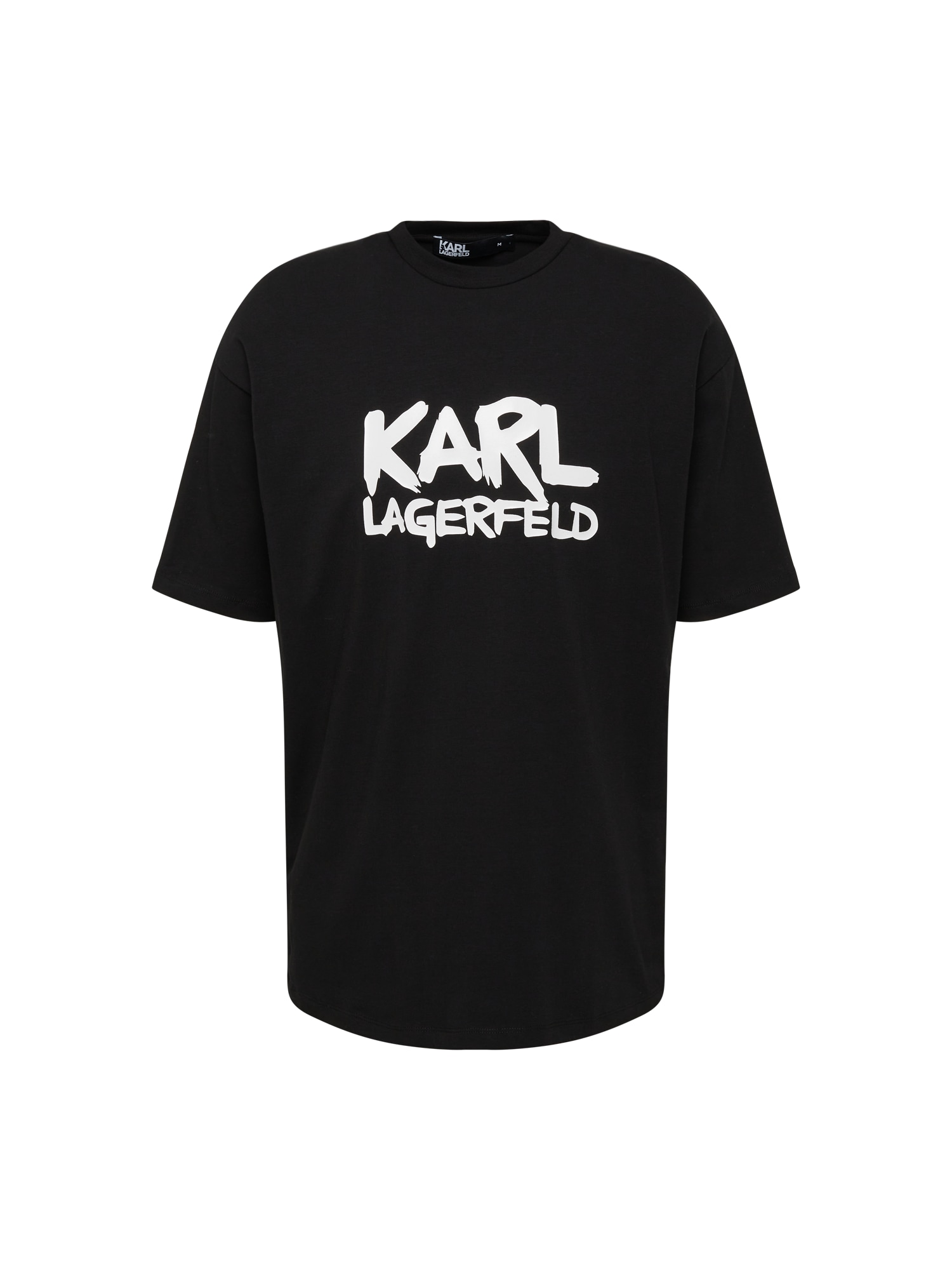 Karl Lagerfeld Majica  črna / bela