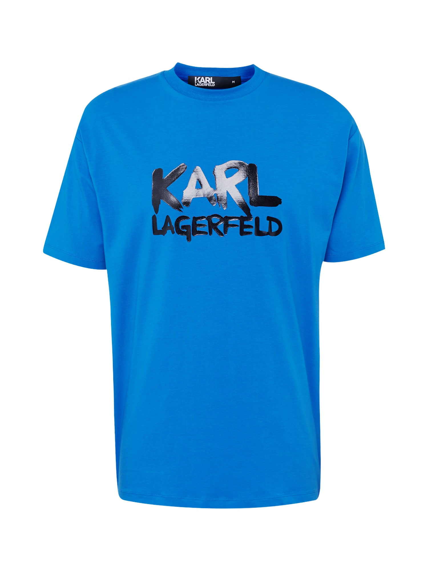 Karl Lagerfeld Majica  modra / črna