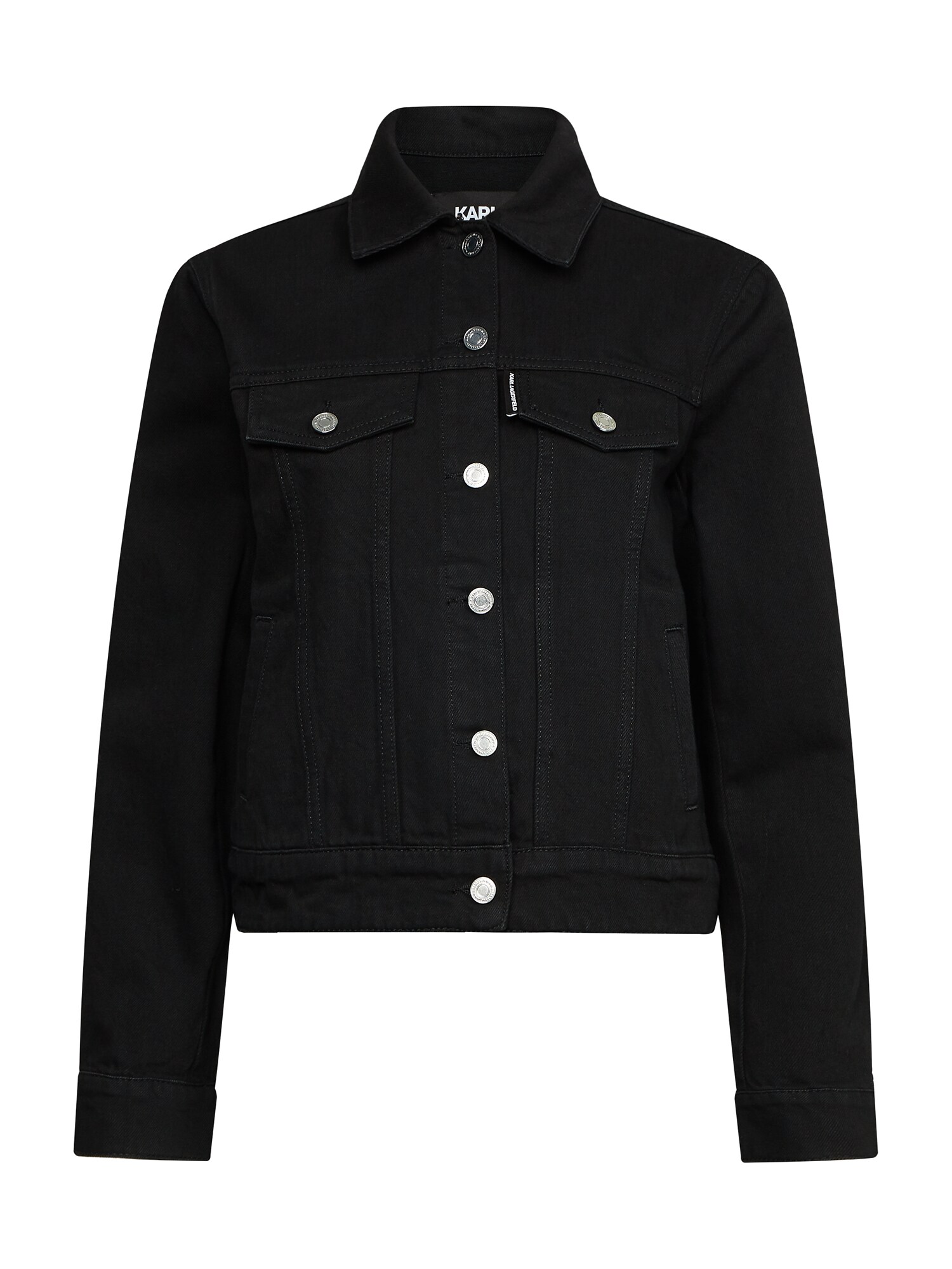 Karl Lagerfeld Prehodna jakna  črn denim