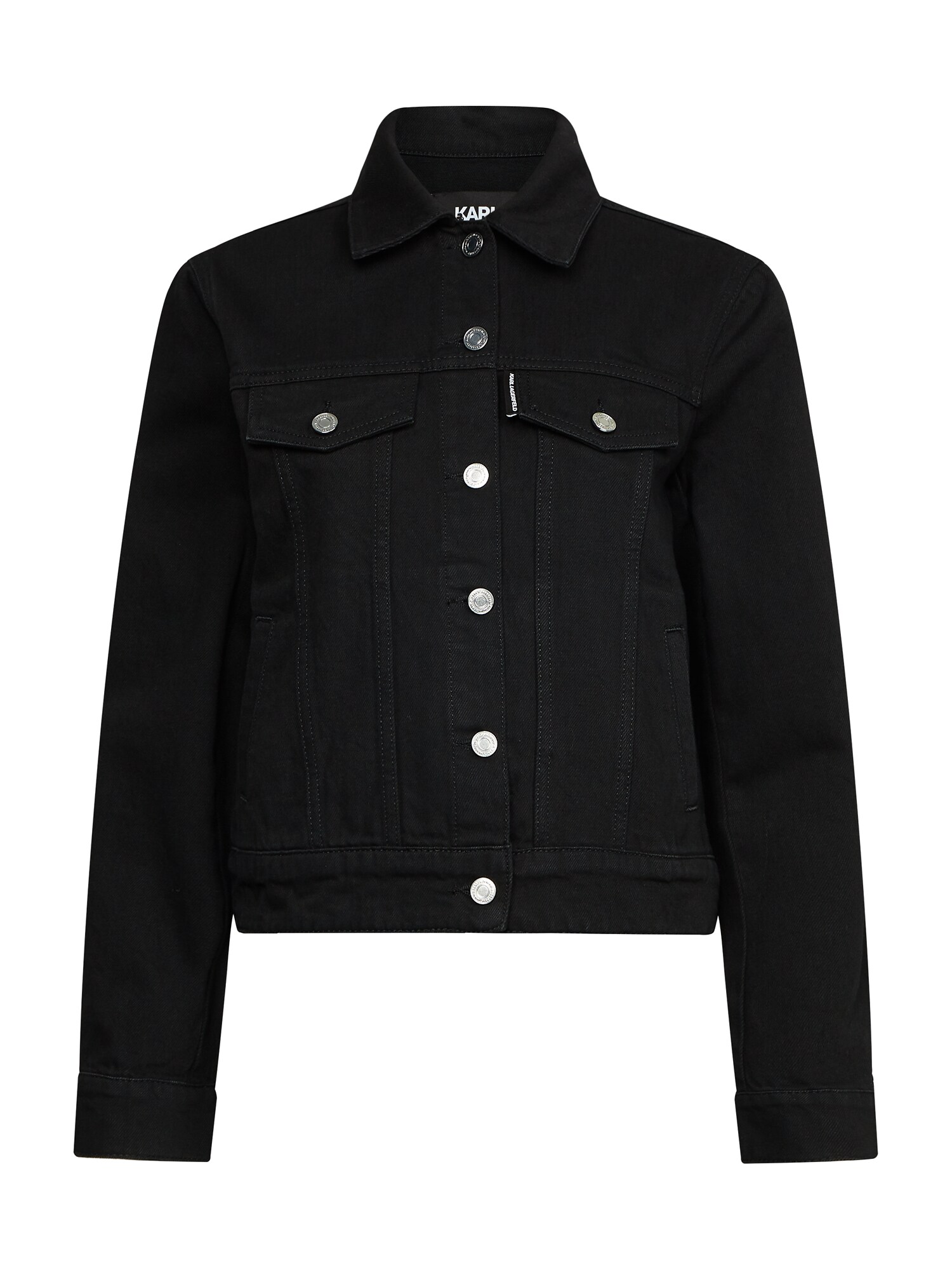 Karl Lagerfeld Prehodna jakna  črn denim