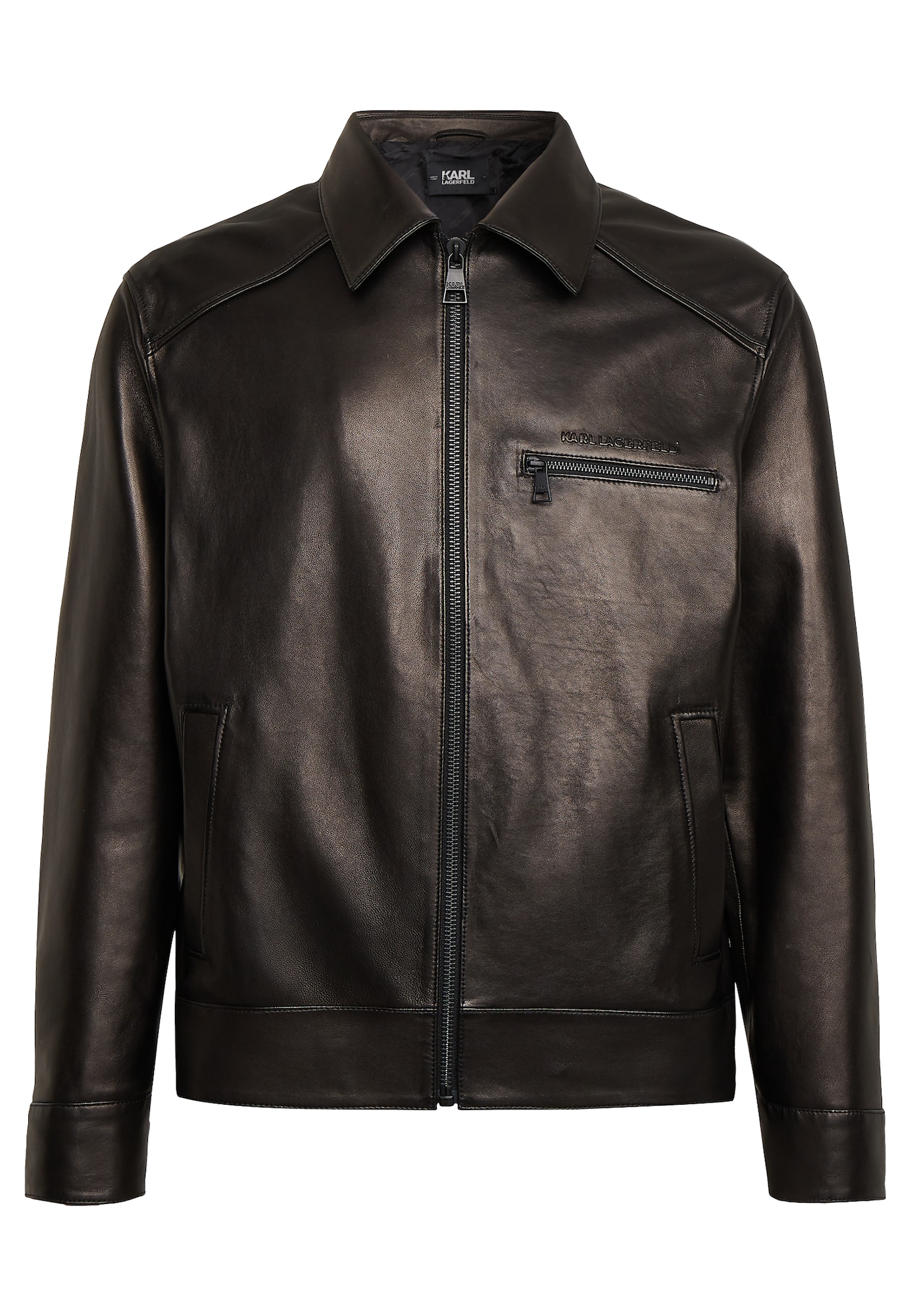 Karl Lagerfeld Prehodna jakna  črna
