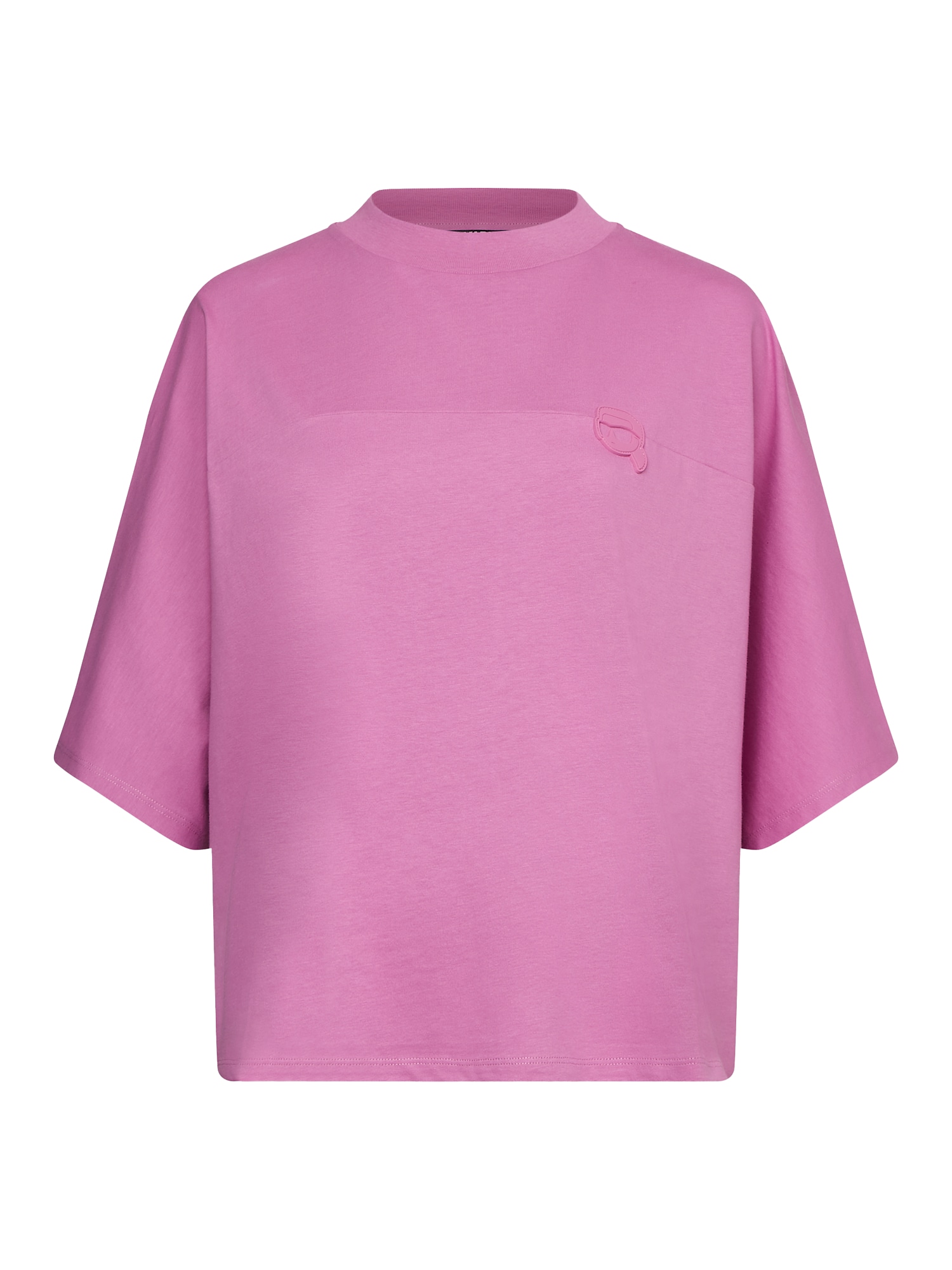 Karl Lagerfeld Široka majica ' Ikonik 2.0 '  roza