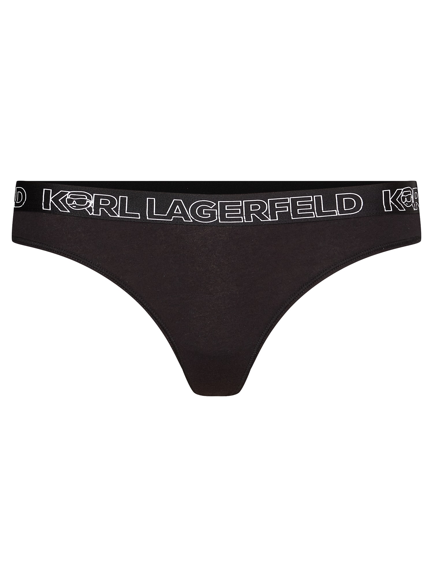 Karl Lagerfeld Spodnje hlačke ' Ikonik 2.0'  črna / bela