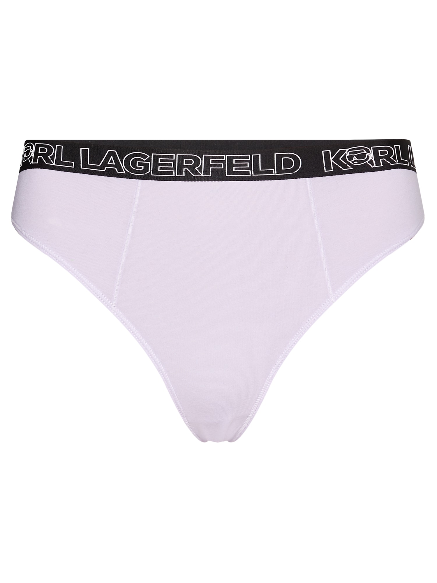 Karl Lagerfeld Spodnje hlačke 'Ikonik 2.0'  majnica / črna / bela