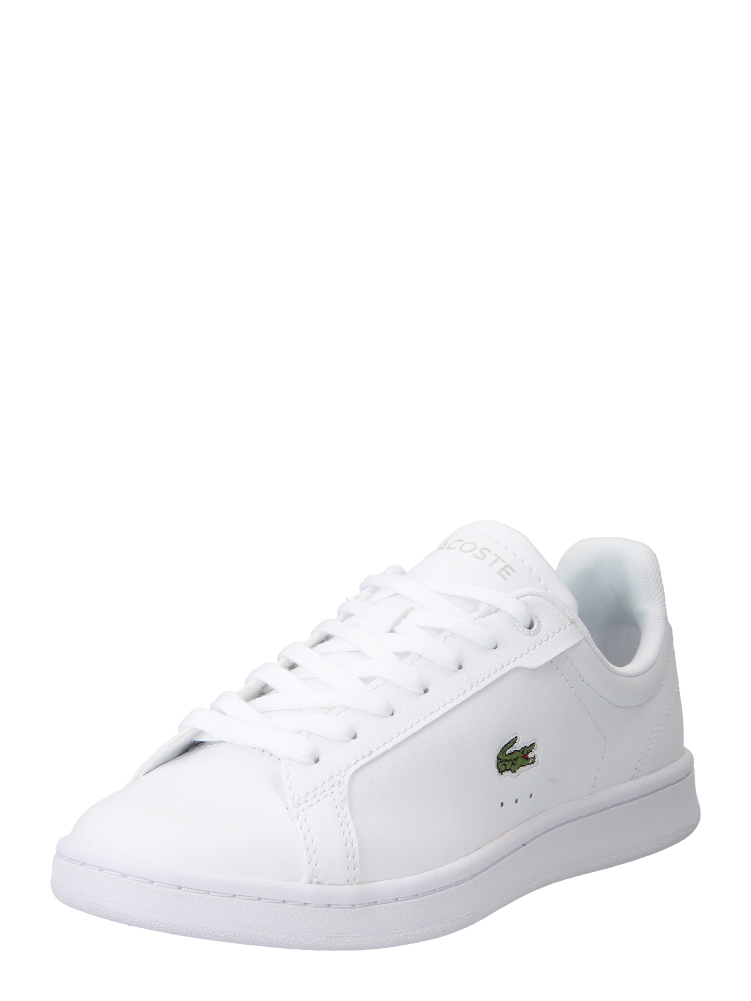 LACOSTE Nizke superge 'COURT'  zelena / bela