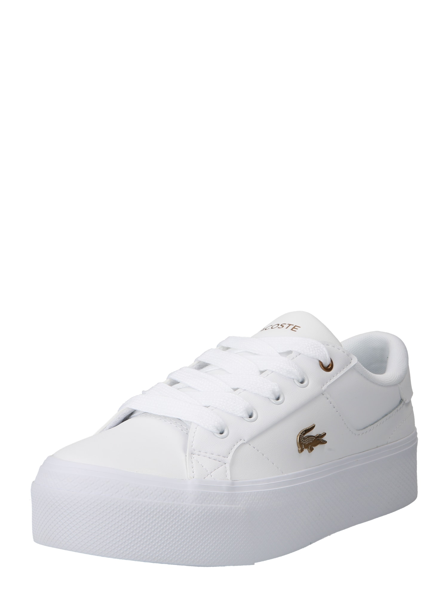 LACOSTE Nizke superge 'VULCANIZED'  bela