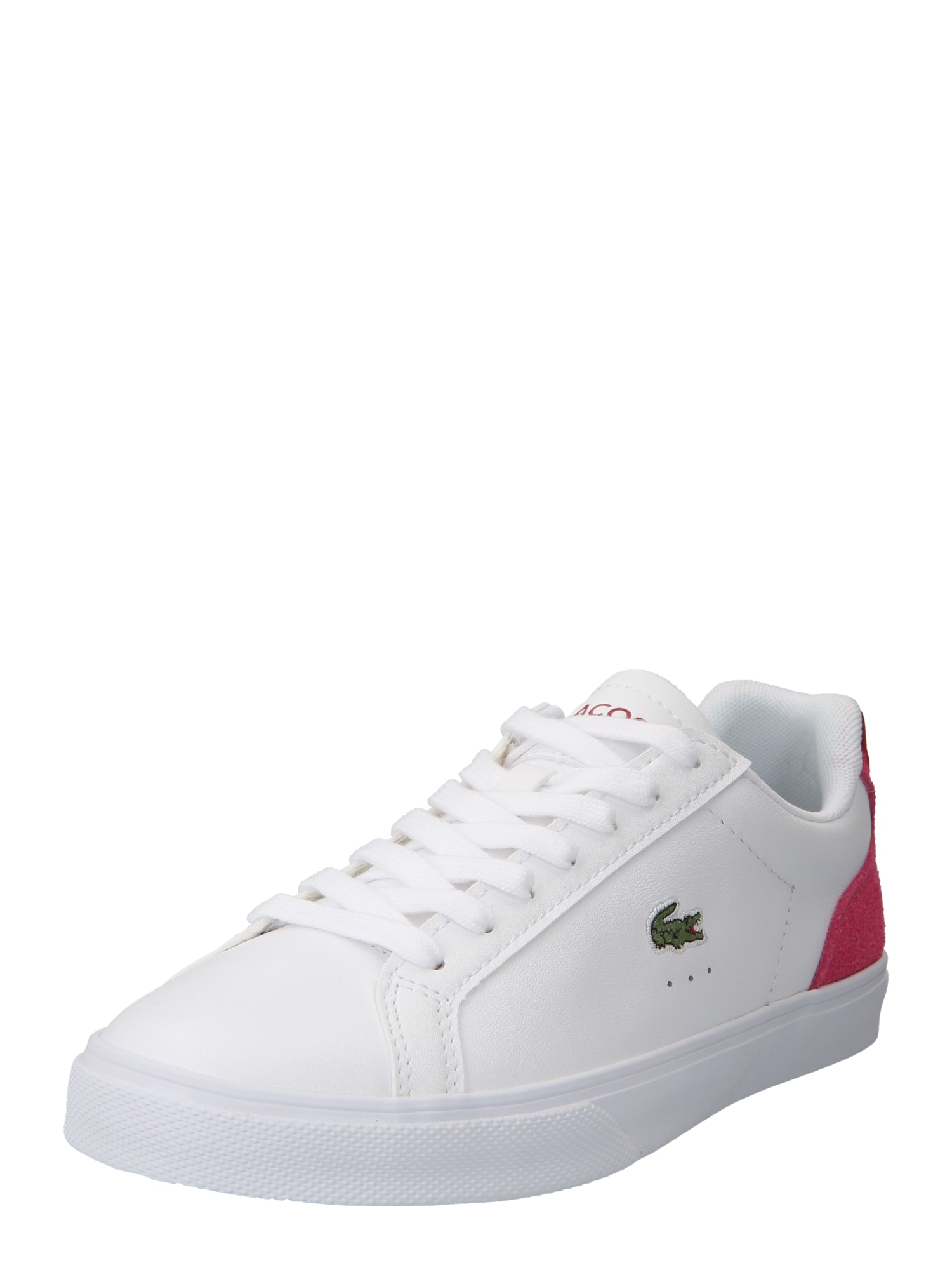 LACOSTE Nizke superge  zelena / roza / bela