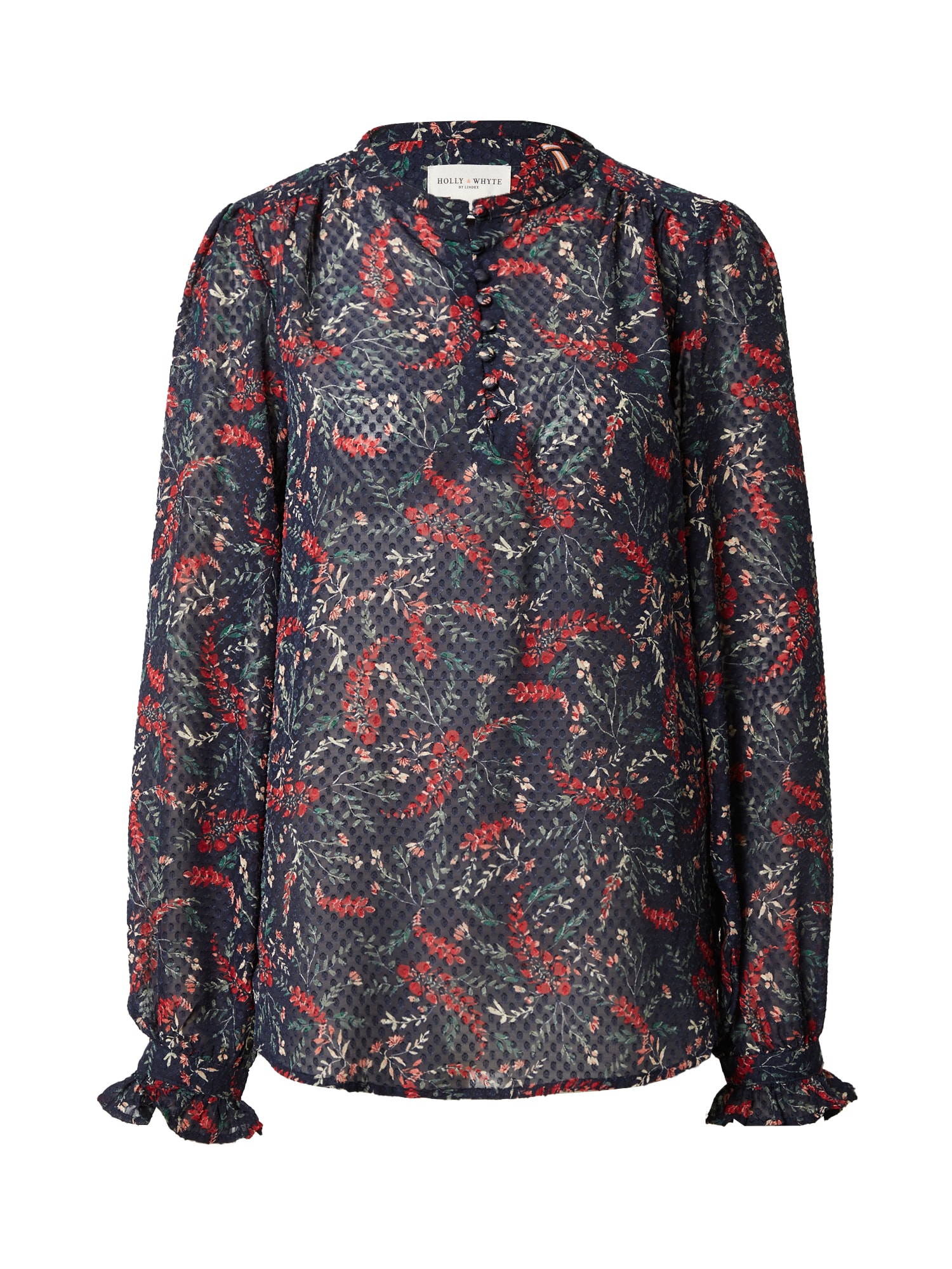 Lindex Bluza  mornarska / oliva / breskev / rdeča
