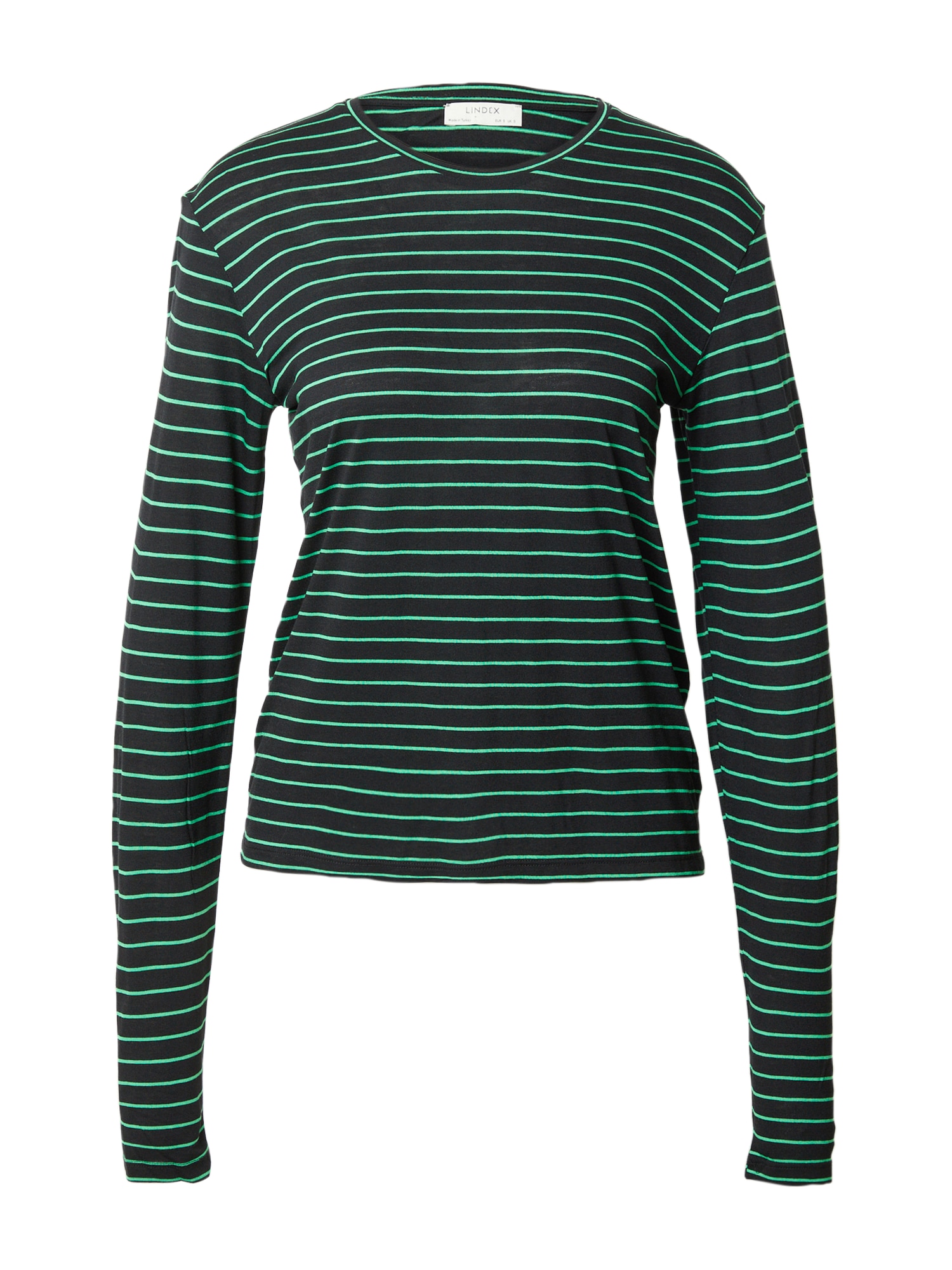 Lindex Majica 'Jonna'  zelena / črna