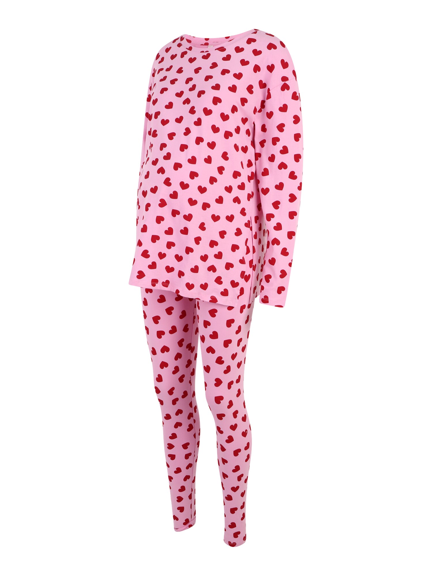 Lindex Maternity Pižama  svetlo roza / rdeča