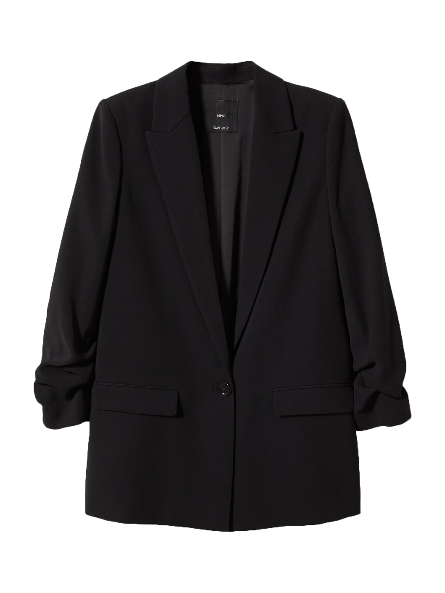 MANGO Blazer 'ELEONOR'  črna