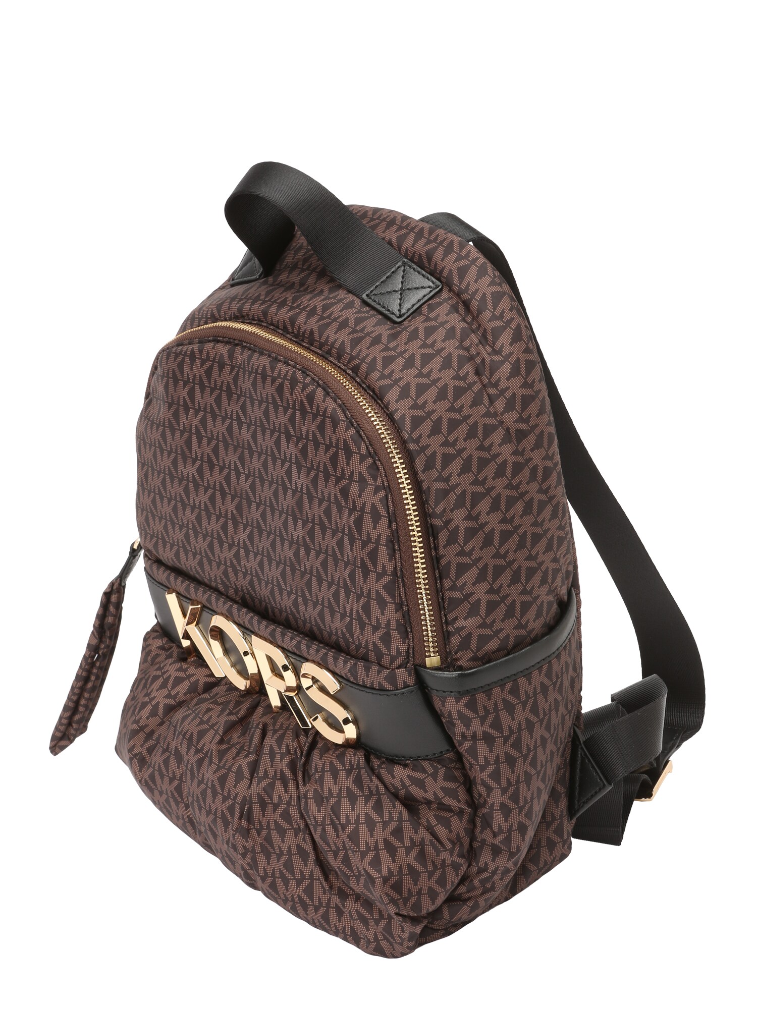 MICHAEL Michael Kors Nahrbtnik  rjava / temno rjava / zlata