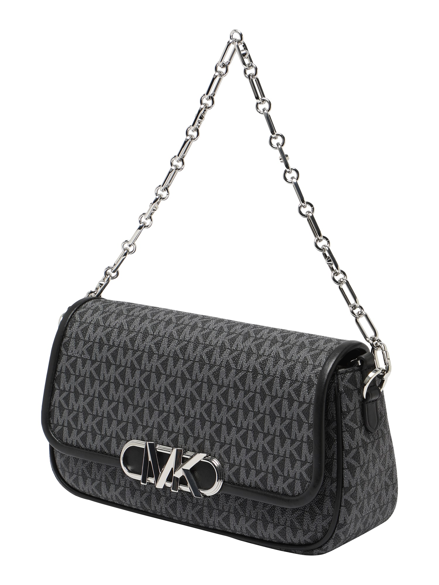 MICHAEL Michael Kors Torba za čez ramo  siva / črna