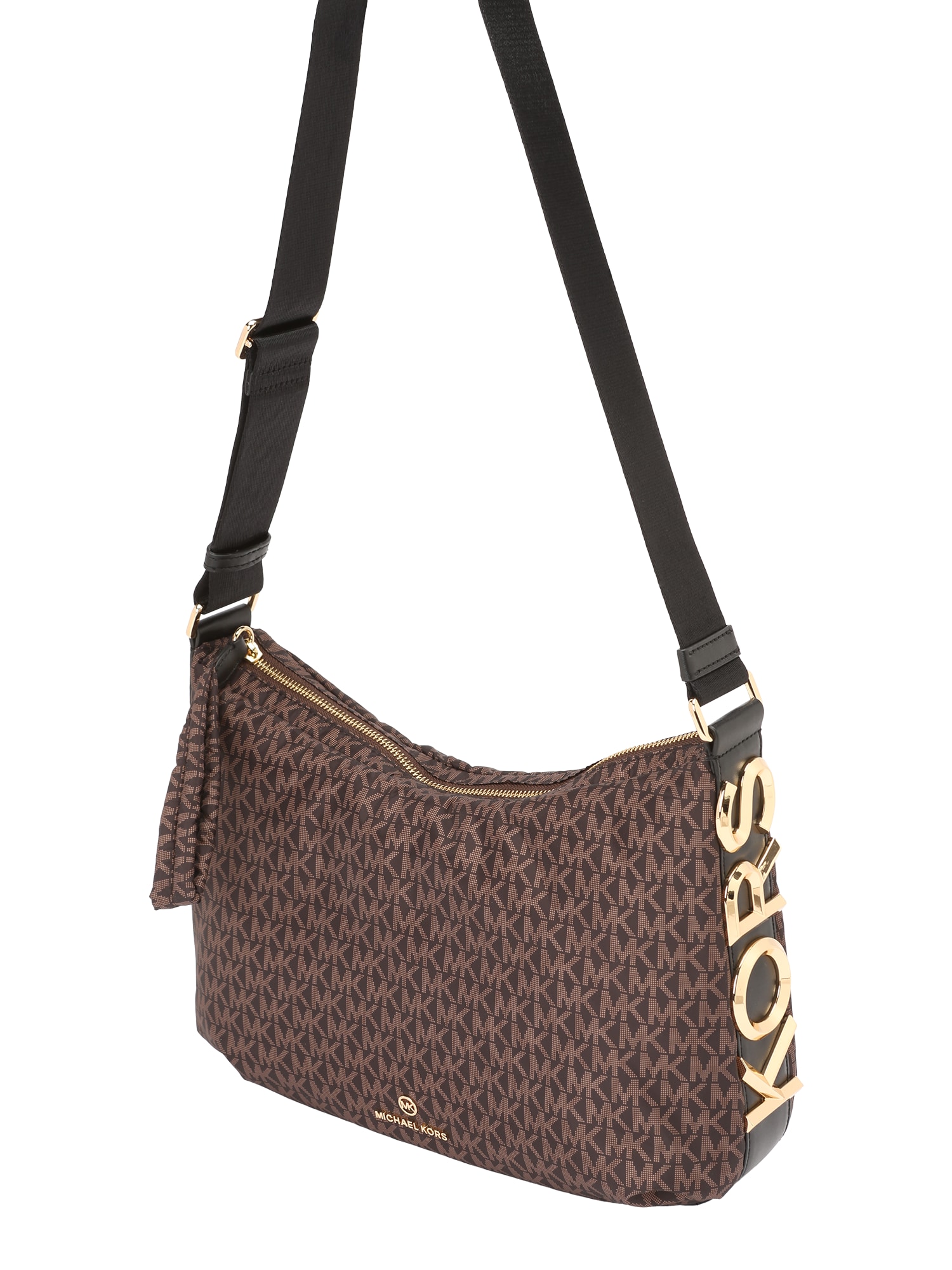 MICHAEL Michael Kors Torba za čez ramo  svetlo rjava / temno rjava
