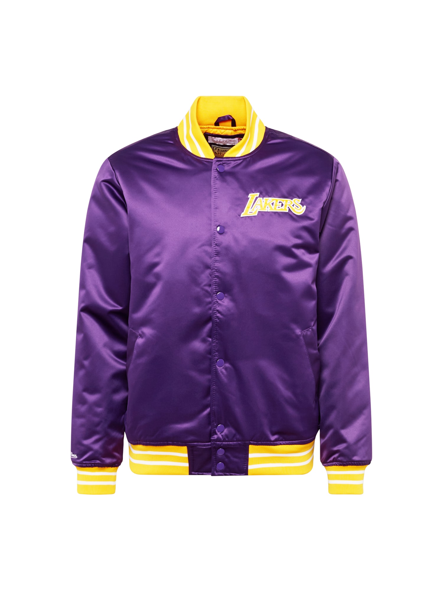 Mitchell & Ness Prehodna jakna  rumena / temno liila / bela