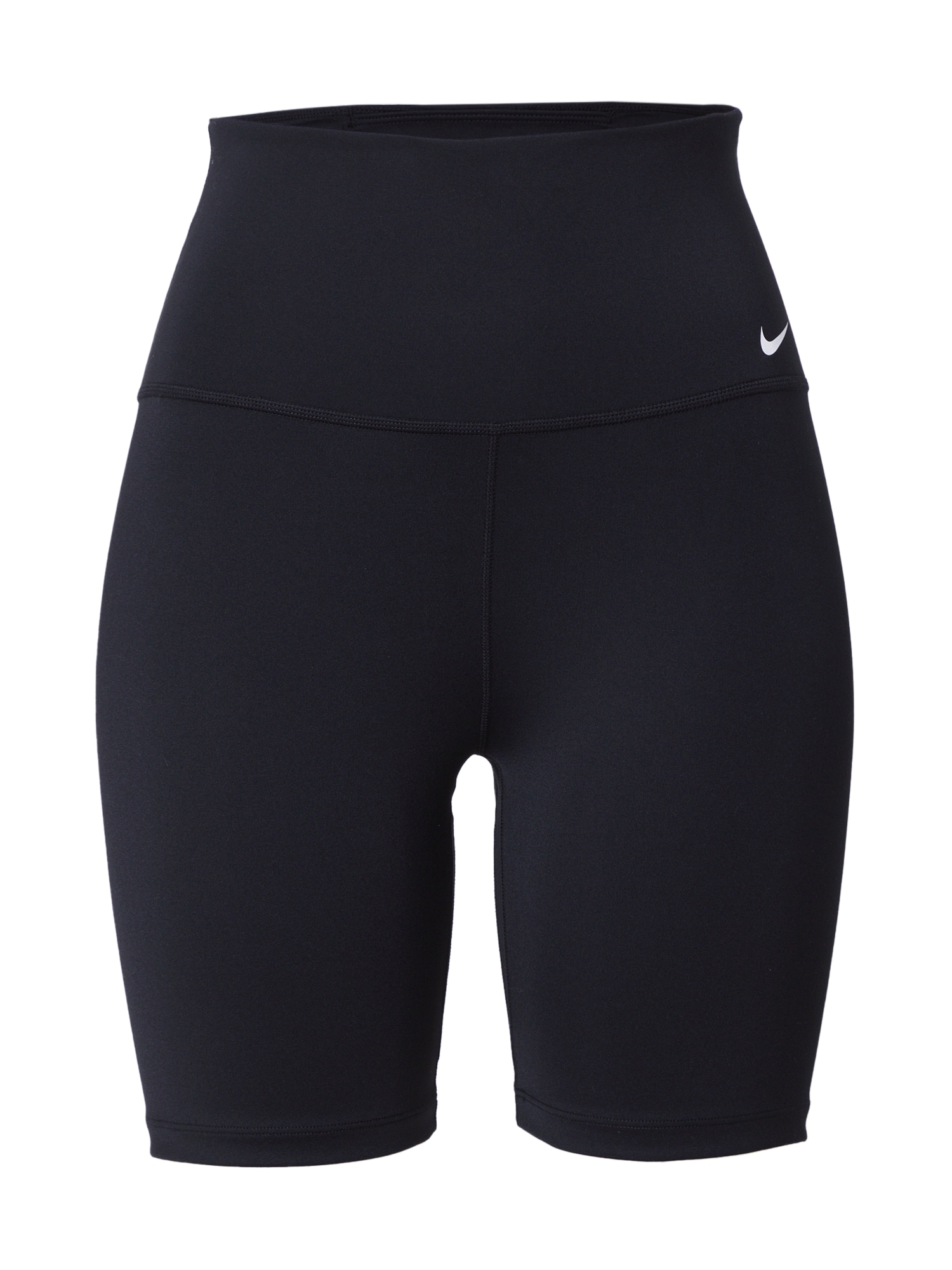 NIKE Športne hlače  črna / bela