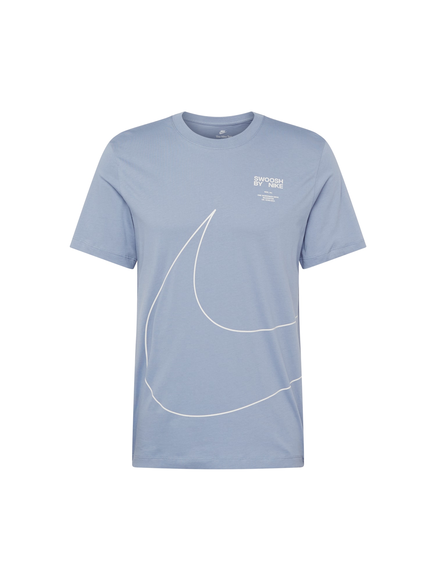 Nike Sportswear Majica  siva / bela