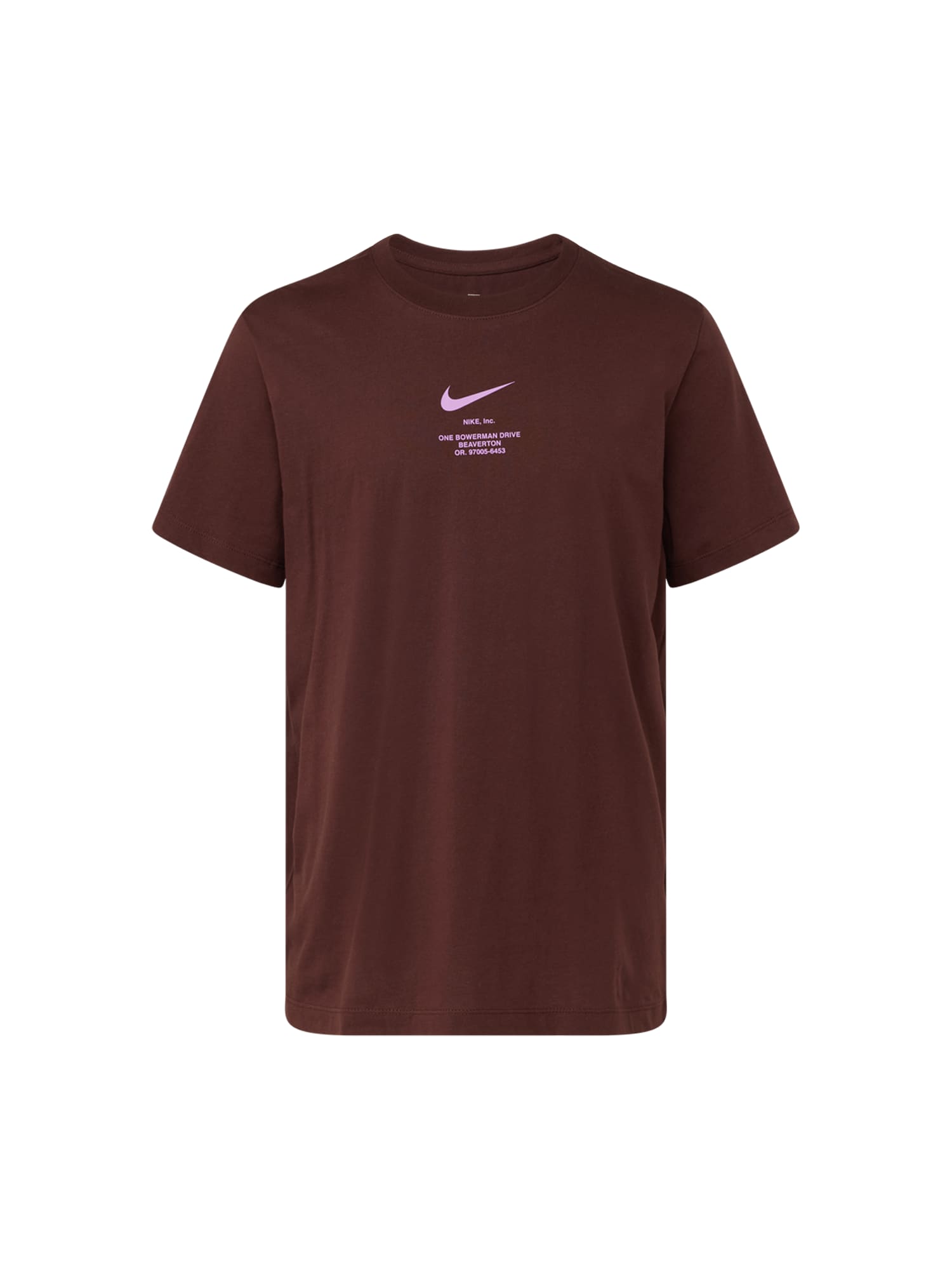 Nike Sportswear Majica  temno rjava / svetlo roza