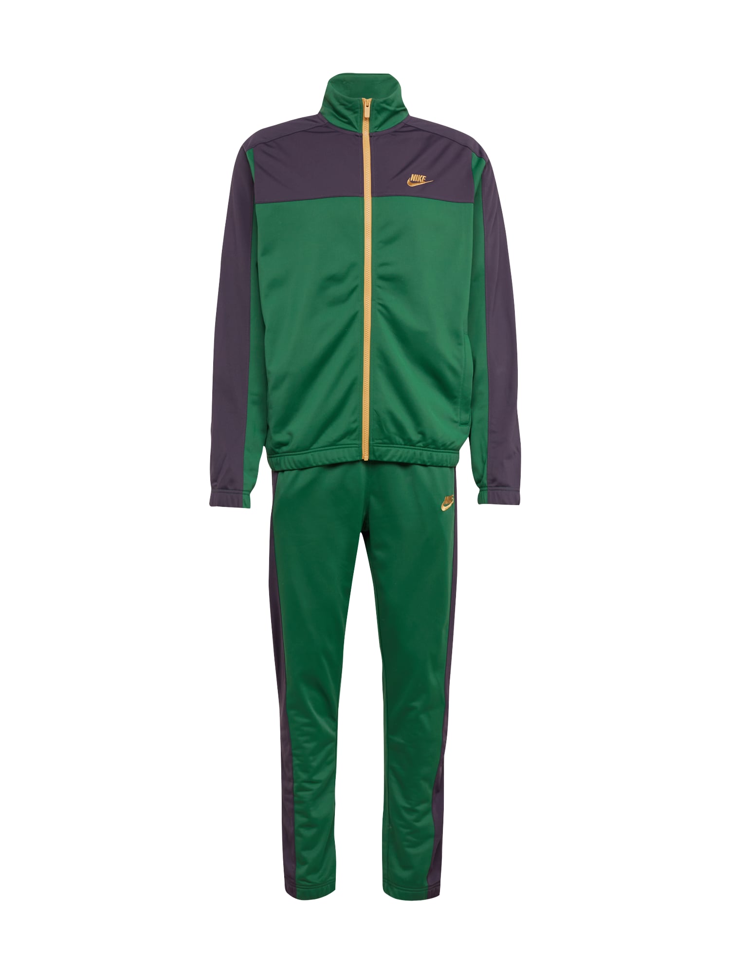 Nike Sportswear Trenirka za tek  rumena / travnato zelena / črna