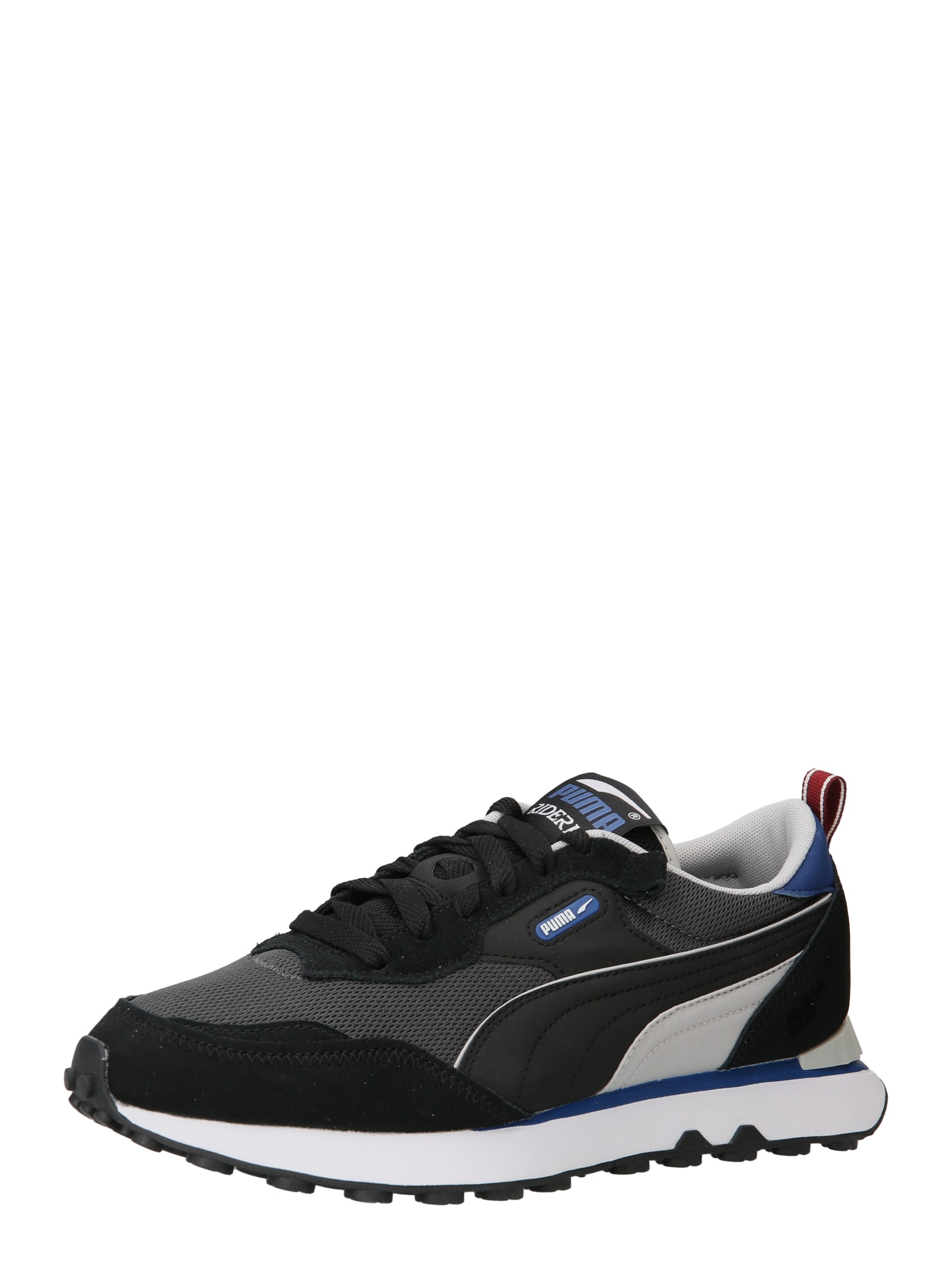 PUMA Nizke superge 'Rider'  modra / temno siva / črna / bela