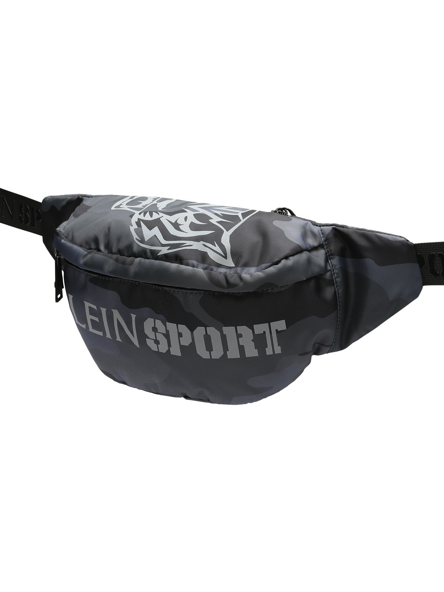 Plein Sport Torbica za okrog pasu 'PHILADELFIA'  kaki / črna / bela