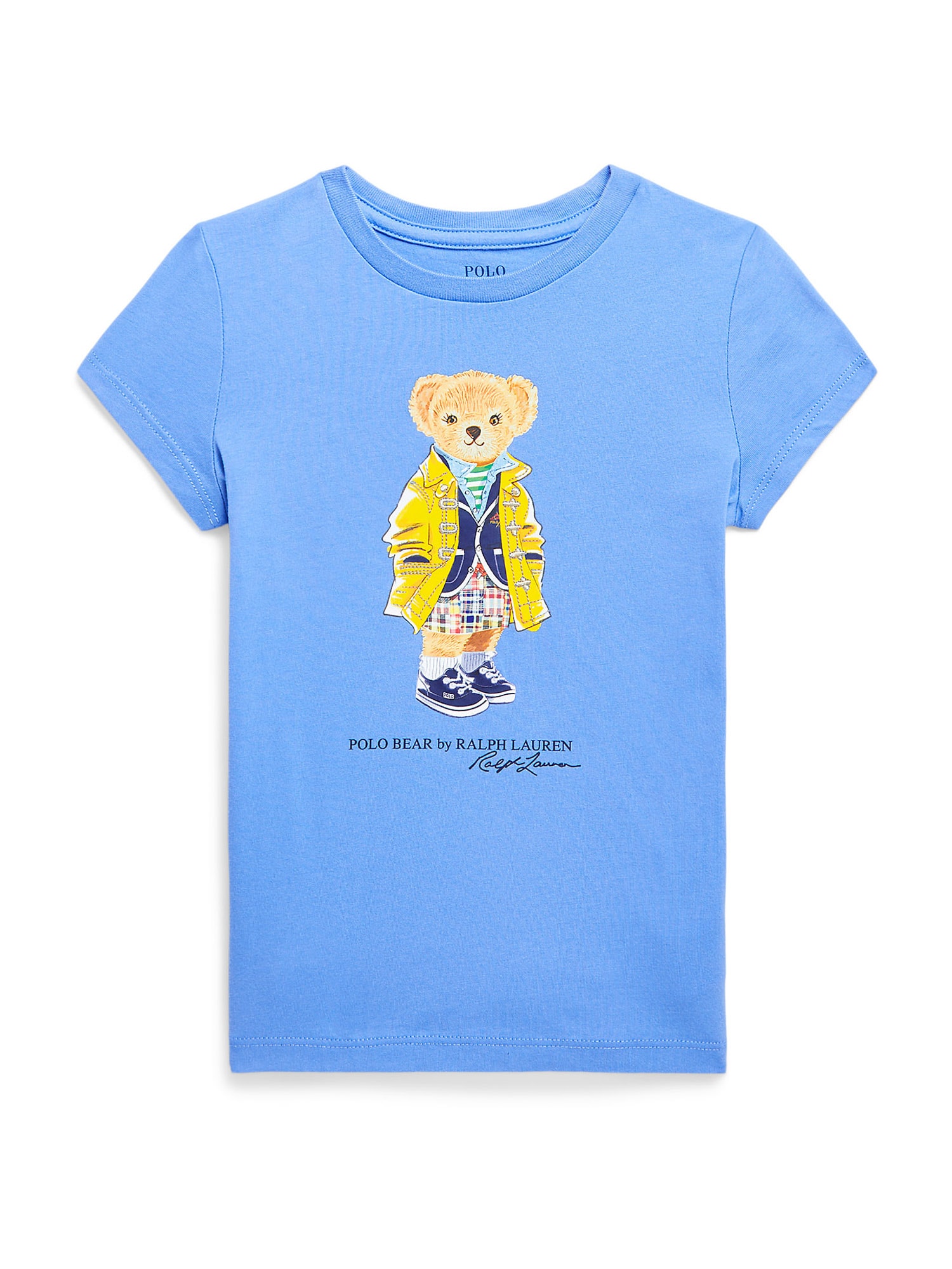 Polo Ralph Lauren Majica  bež / mornarska / svetlo modra / rumena