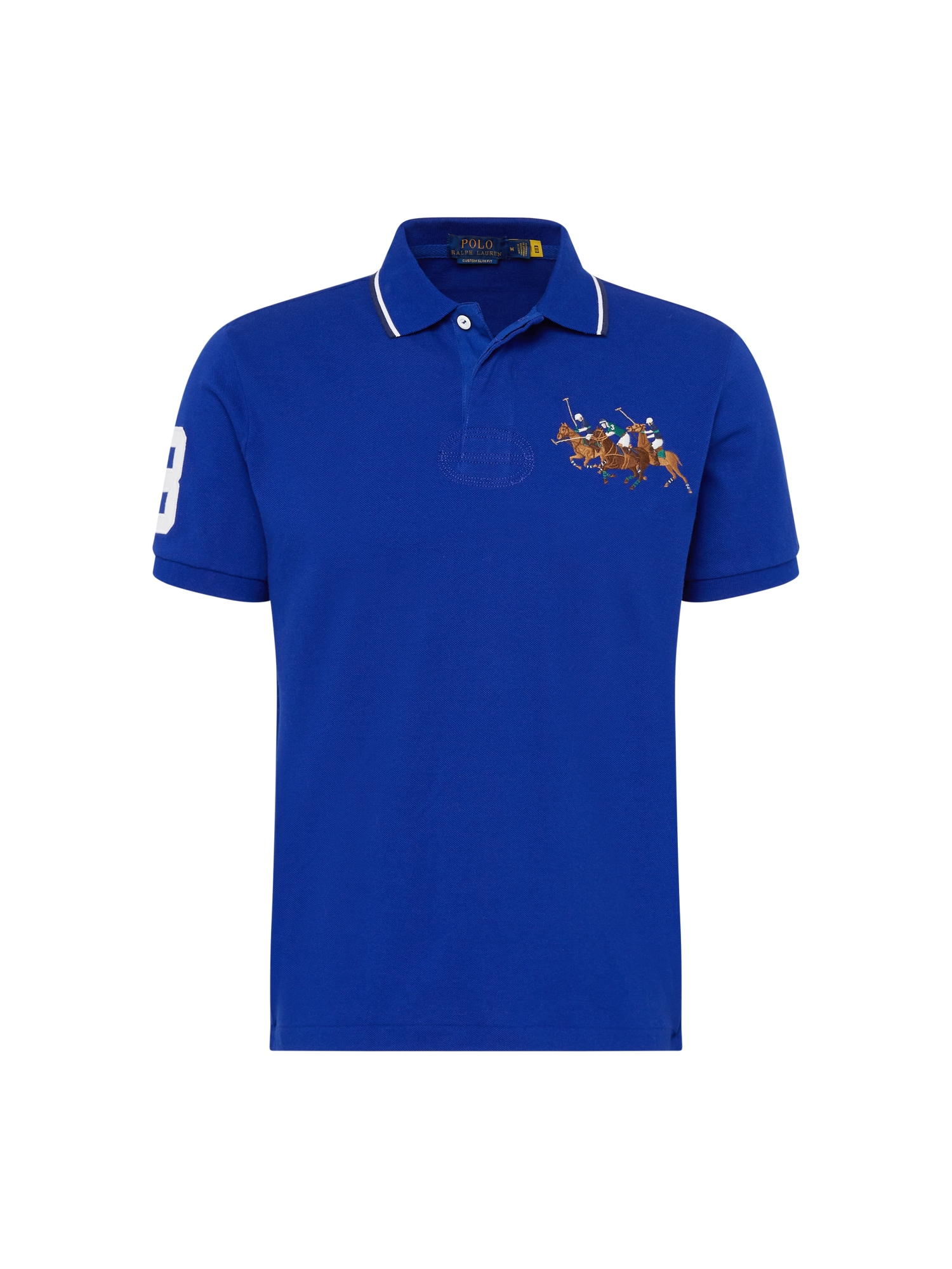 Polo Ralph Lauren Majica  kraljevo modra / pueblo / žad / bela