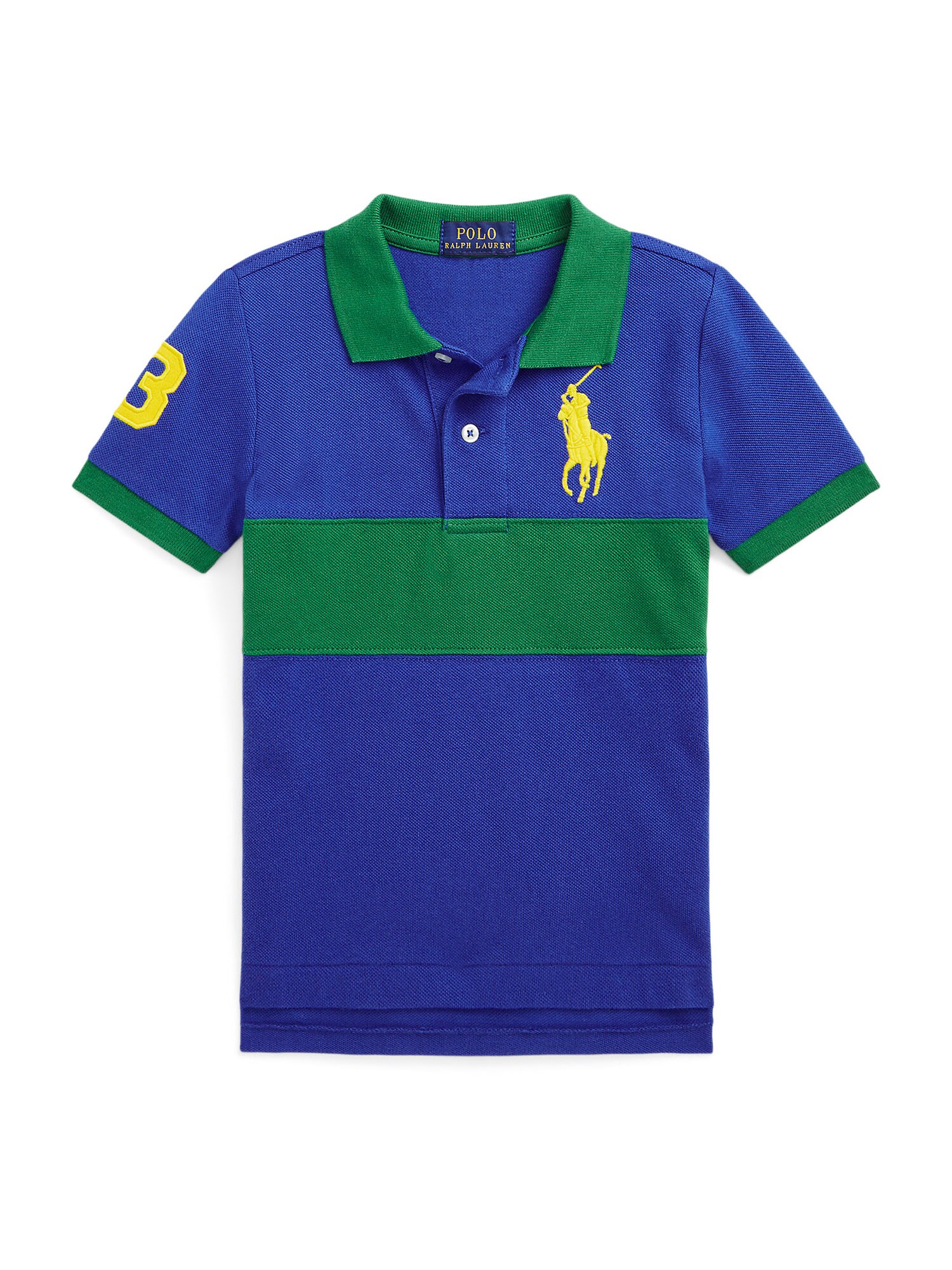 Polo Ralph Lauren Majica  safir / rumena / zelena