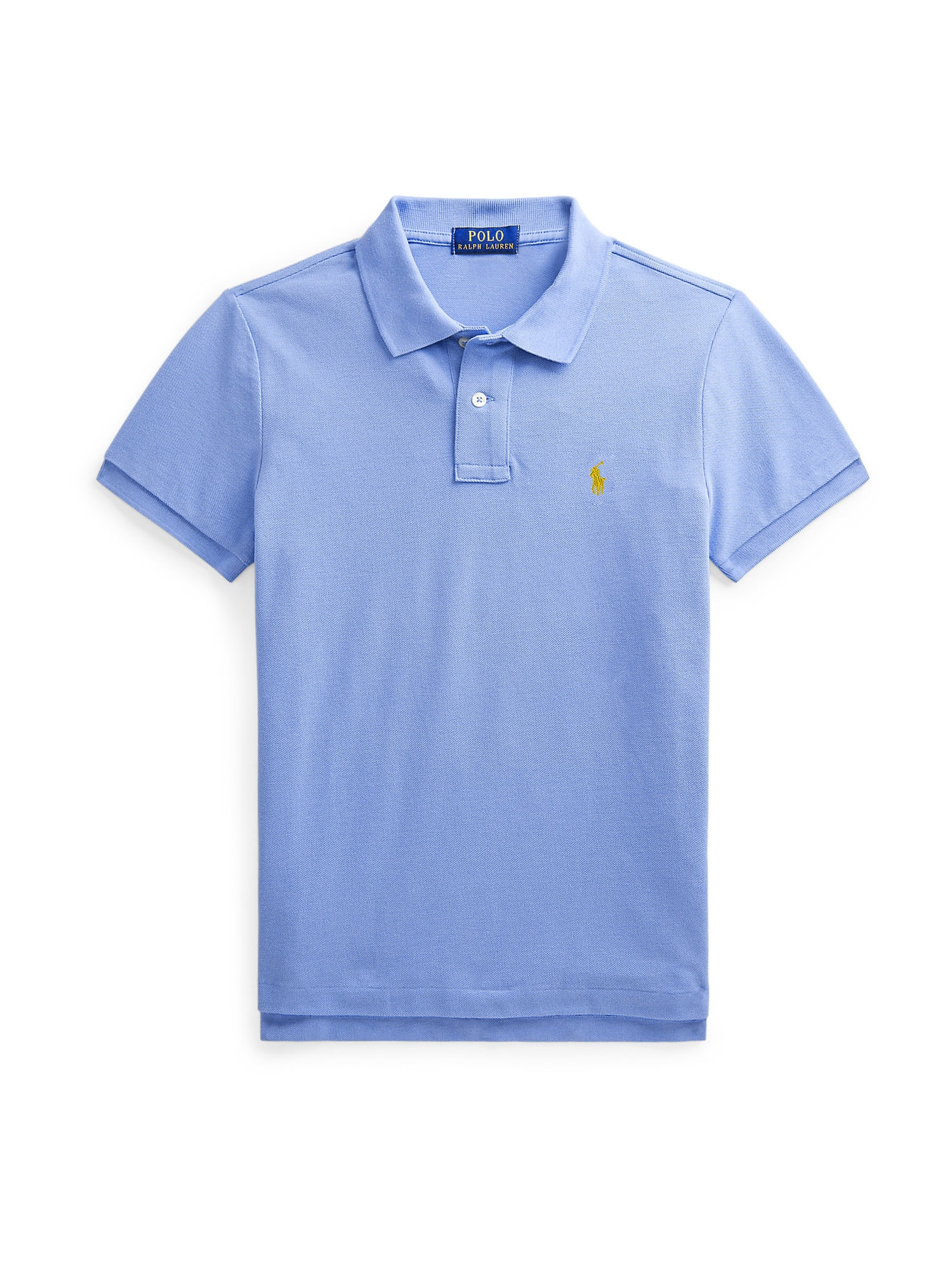 Polo Ralph Lauren Majica  svetlo modra / gorčica