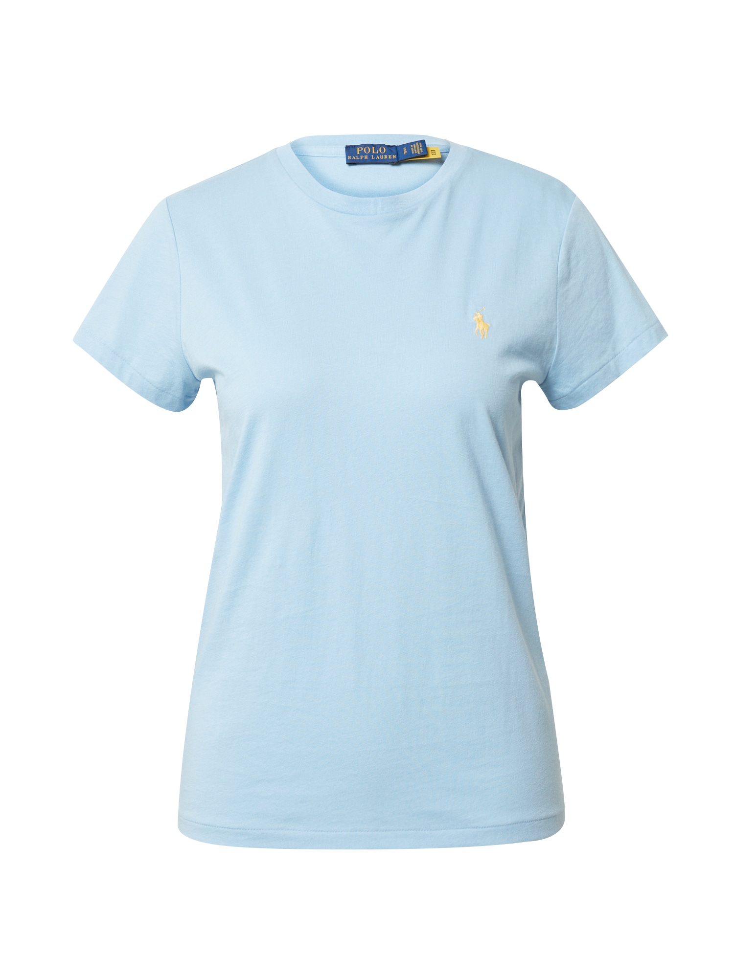 Polo Ralph Lauren Majica  svetlo modra / rumena