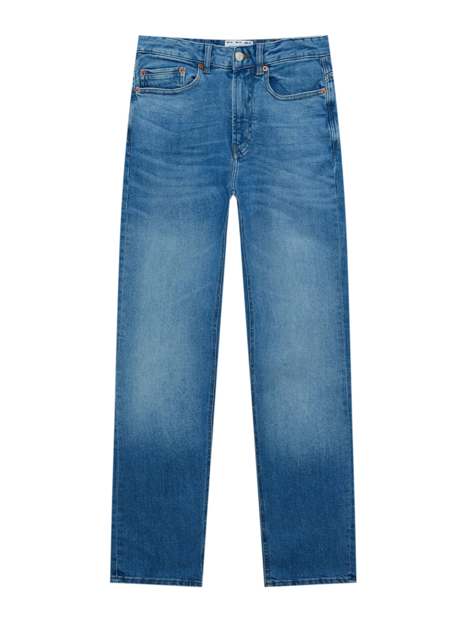 Pull&Bear Kavbojke  moder denim