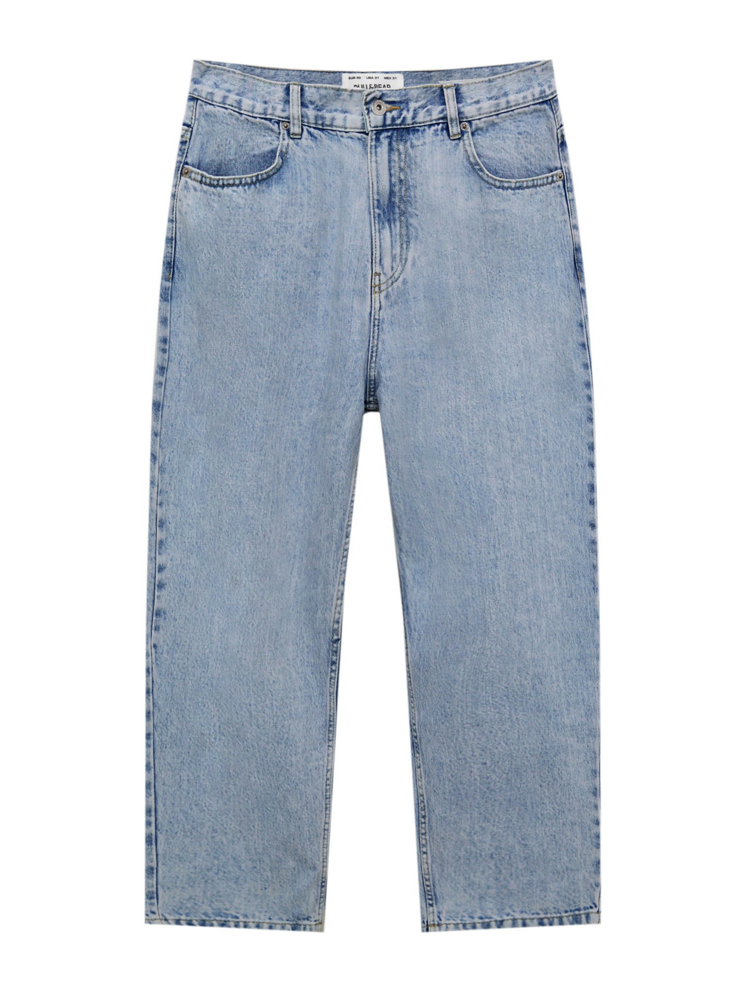 Pull&Bear Kavbojke  moder denim