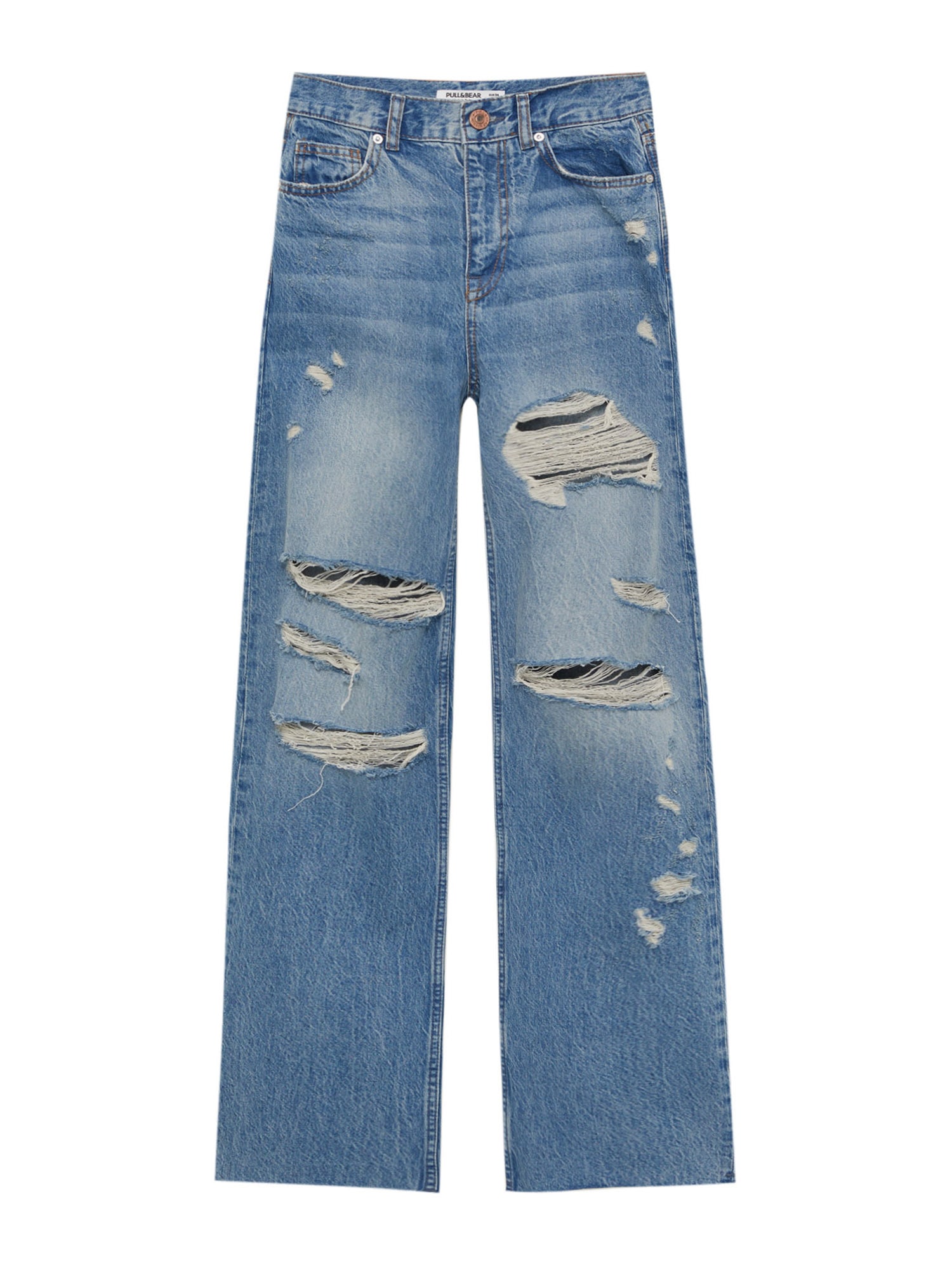 Pull&Bear Kavbojke  moder denim