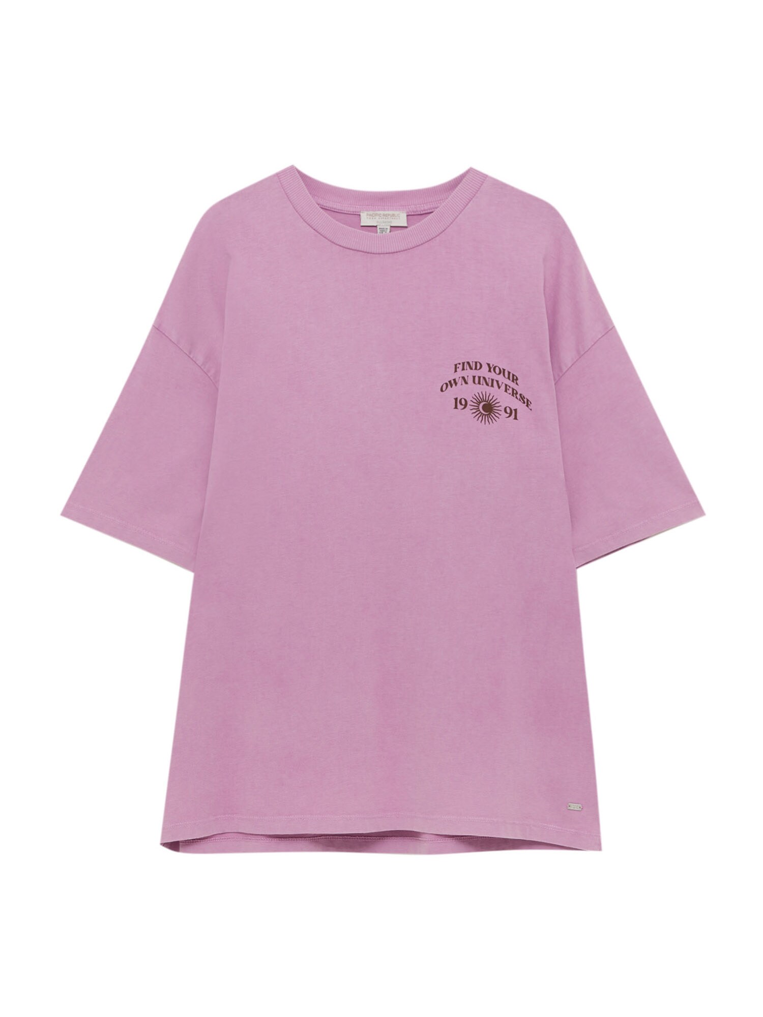 Pull&Bear Majica  jagoda / eozin