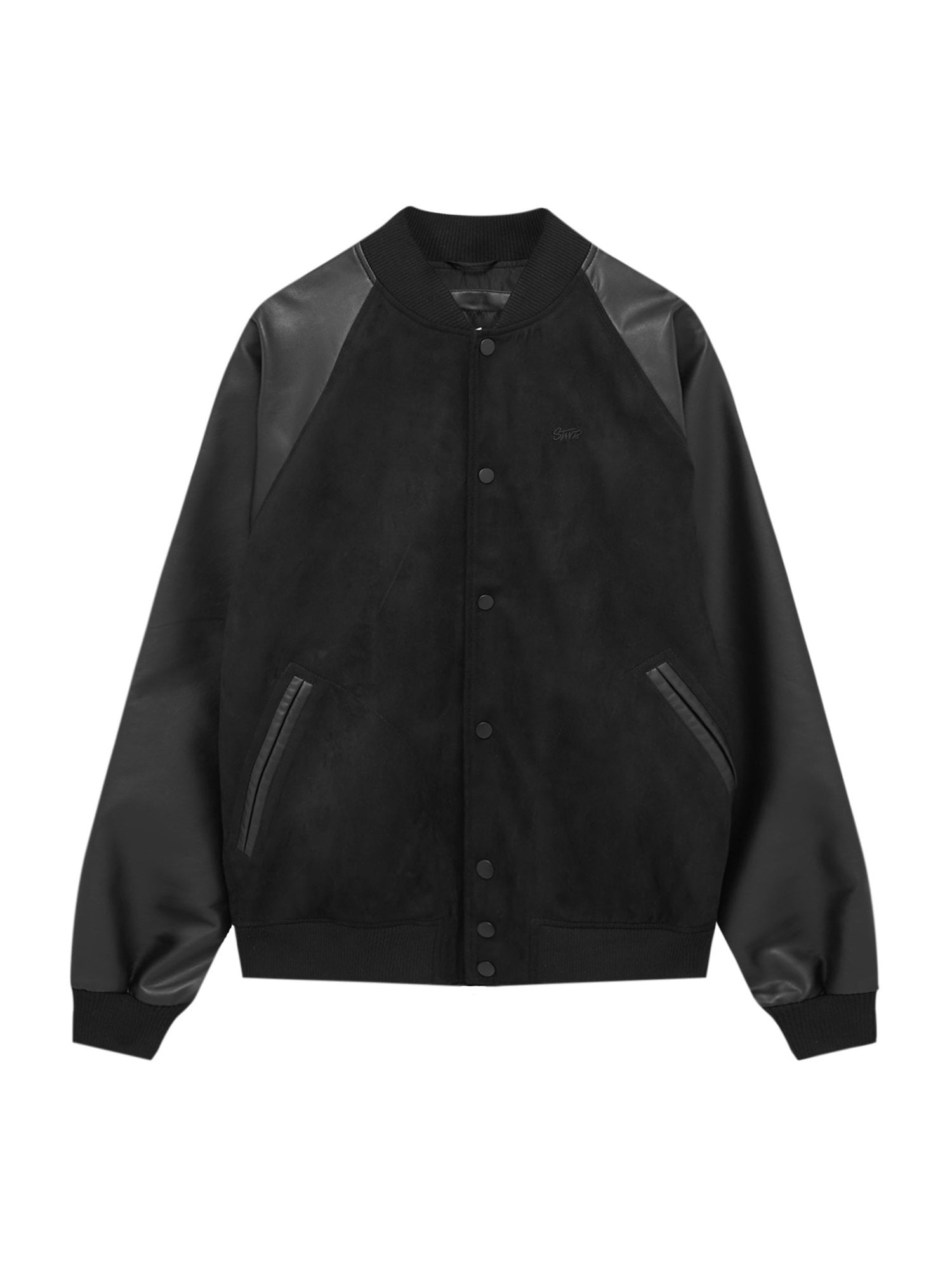 Pull&Bear Prehodna jakna  črna